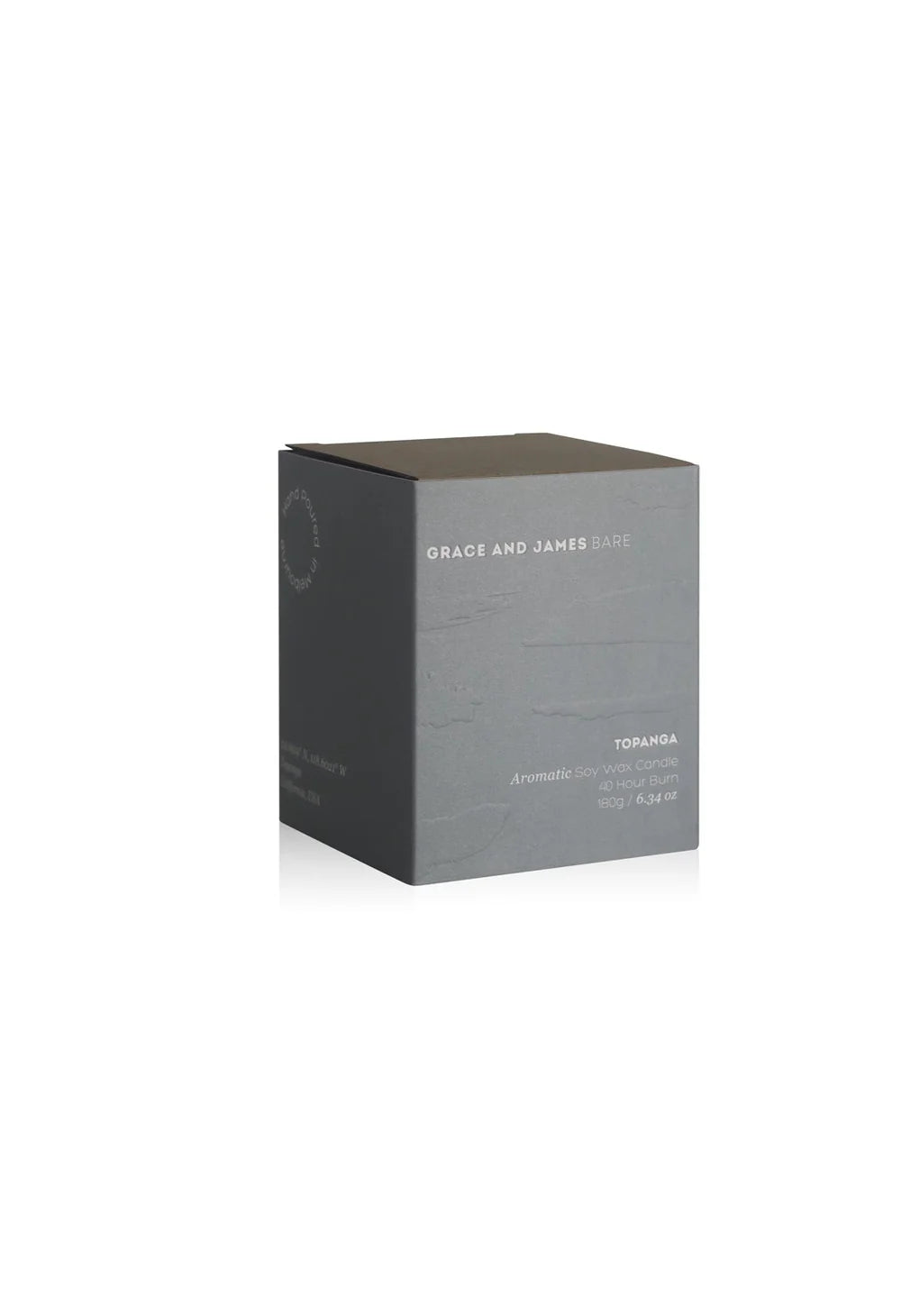 Grace and James - Bare 40hr Candle (Topanga) Grace and James
