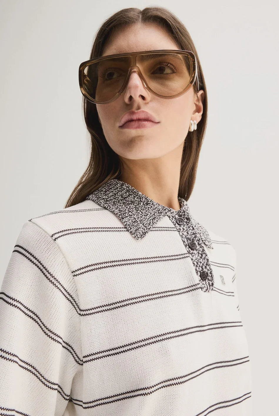 Elka Collective - Harley Knit Tee (White) Elka Collective