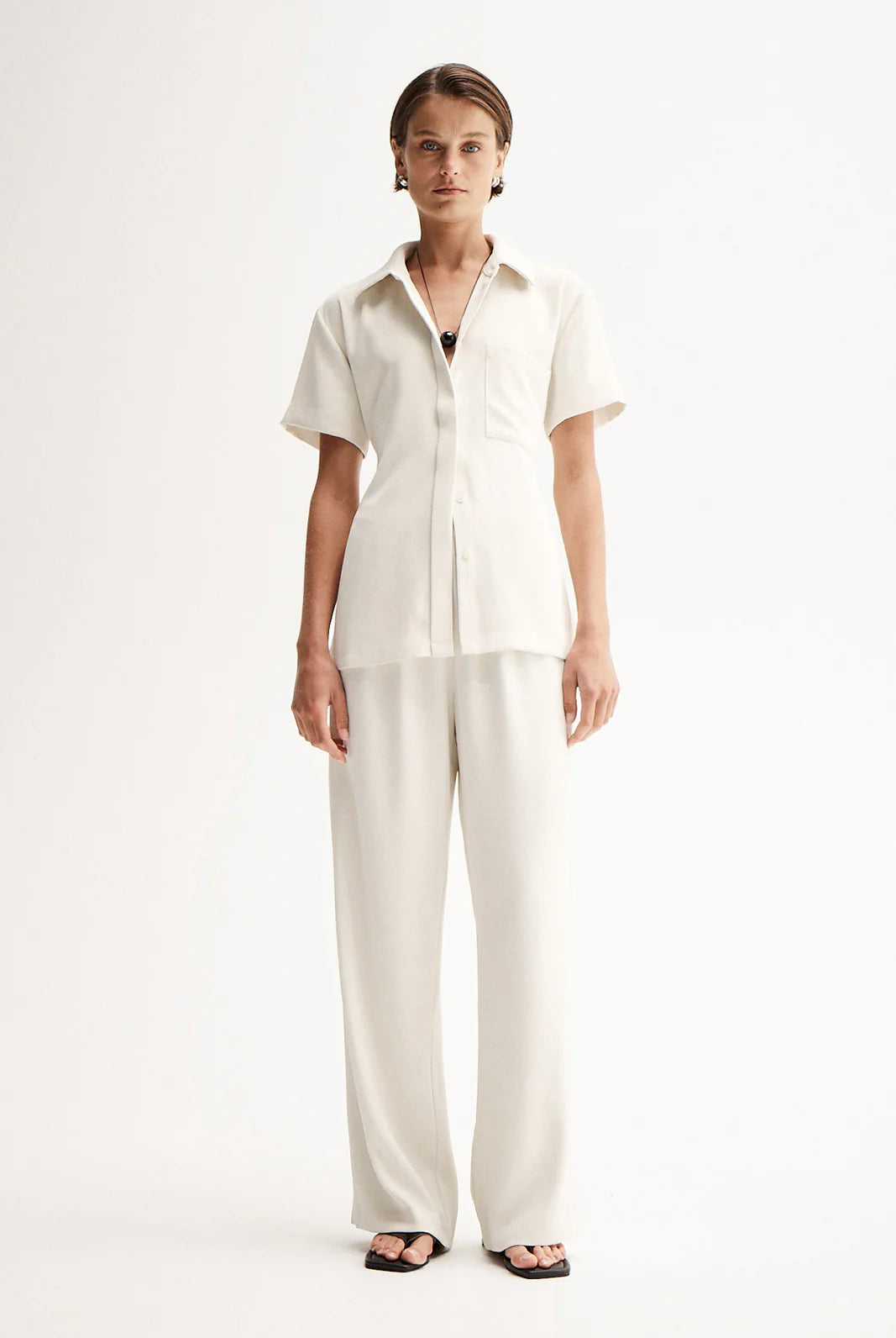 Elka Collective - Edra Pant (Ecru) Elka Collective