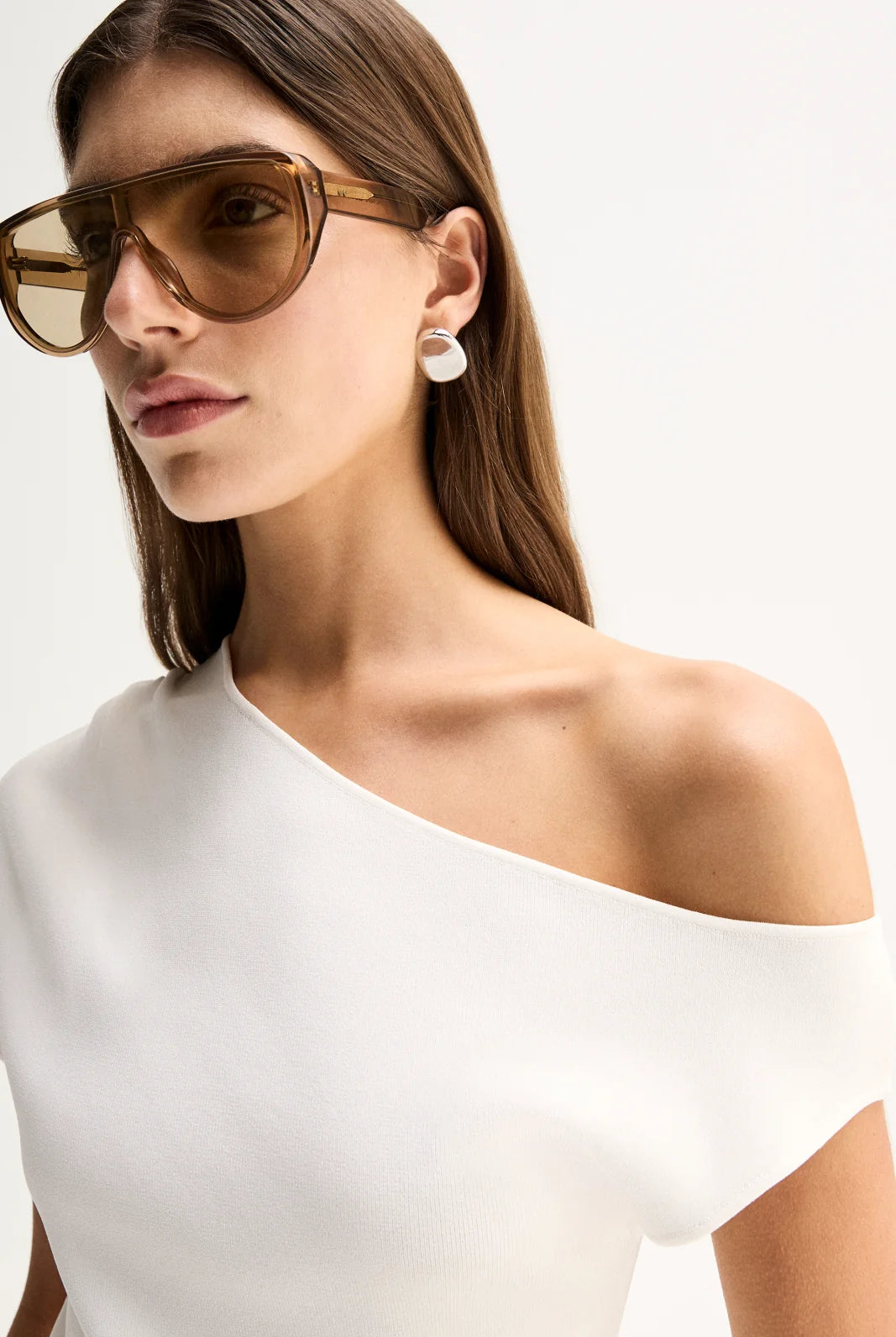 Elka Collective - Talia Knit Top (White) Elka Collective