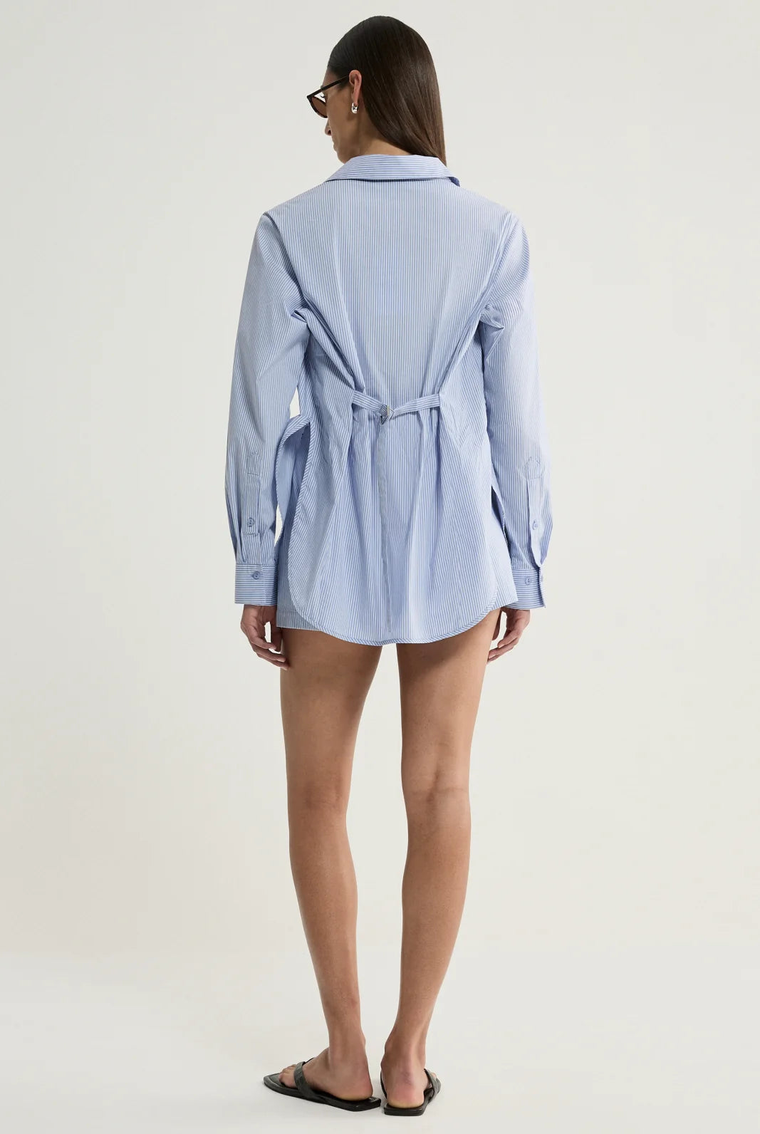 Elka Collective - Ember Shirt (Blue Stripe) Elka Collective