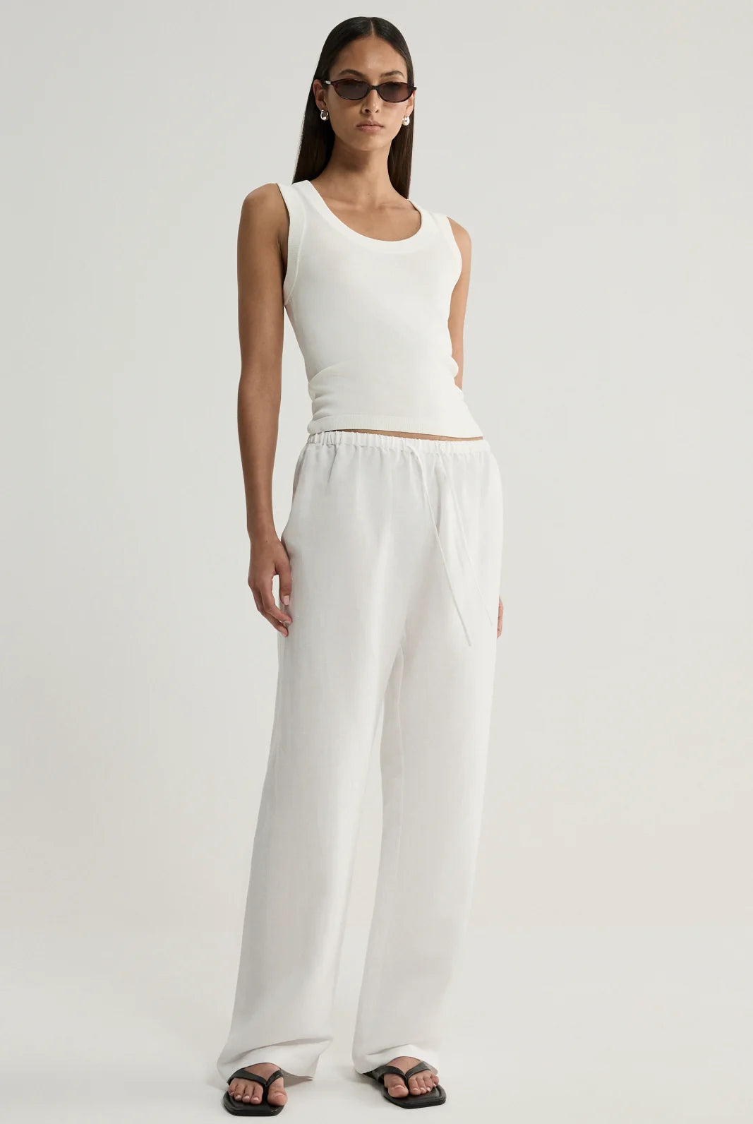 Elka Collective - Halston Pant (White) Elka Collective