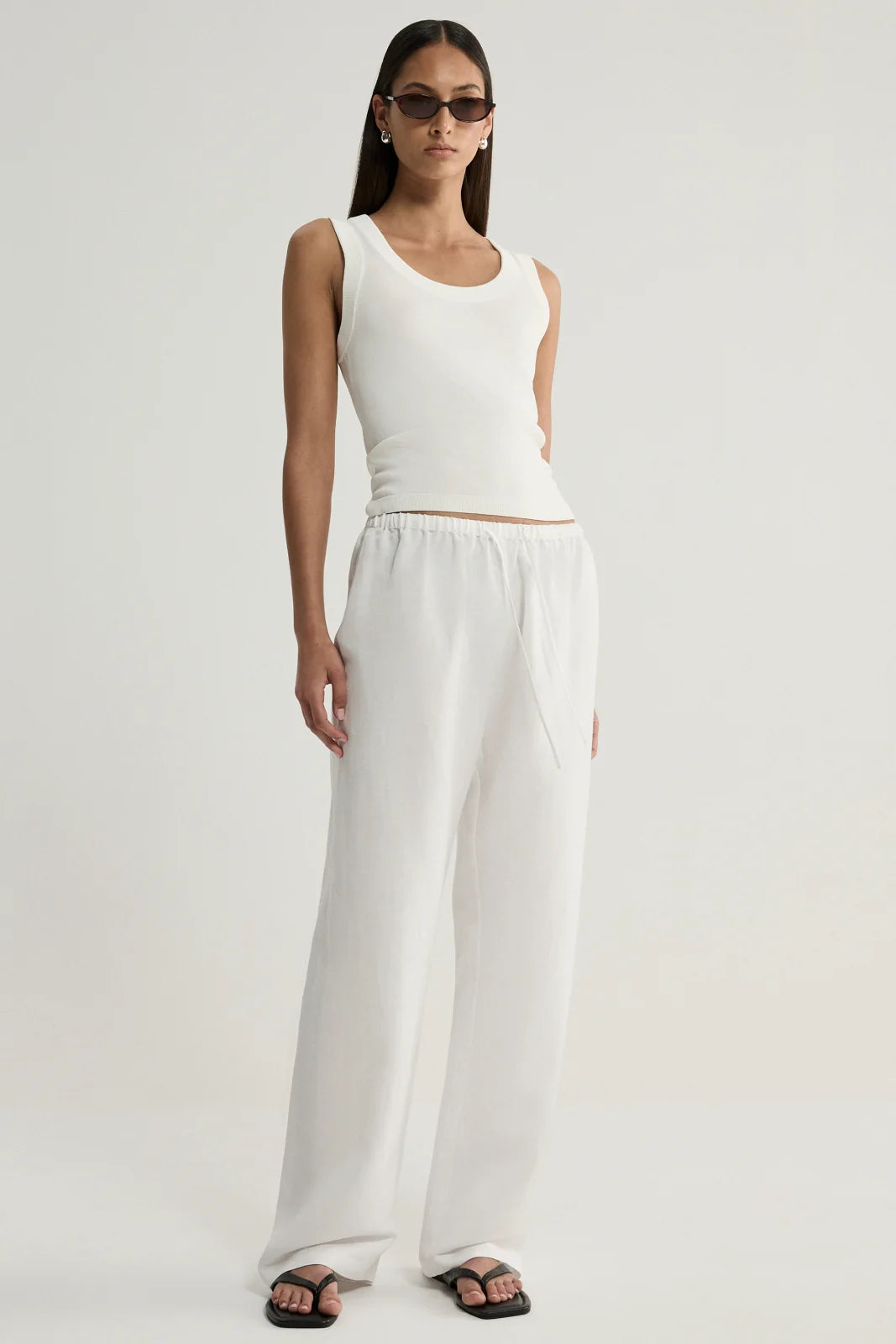 Elka Collective - Halston Pant (White) Elka Collective