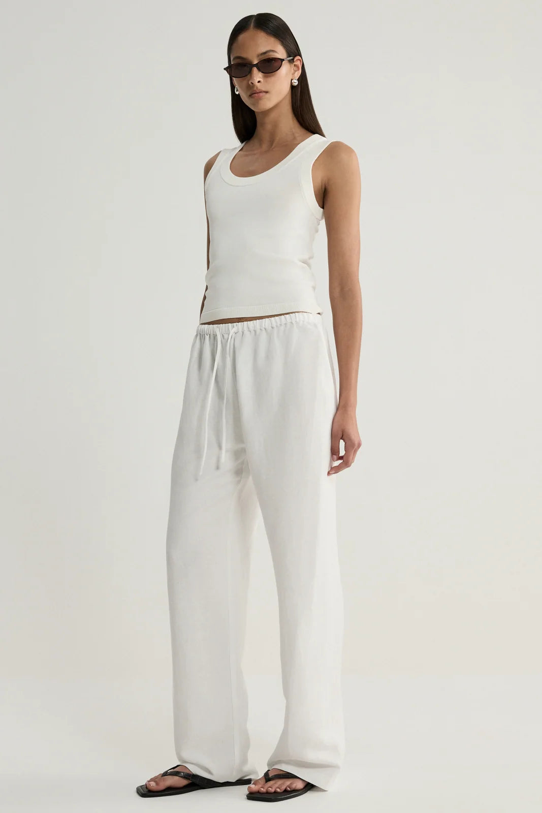 Elka Collective - Halston Pant (White) Elka Collective