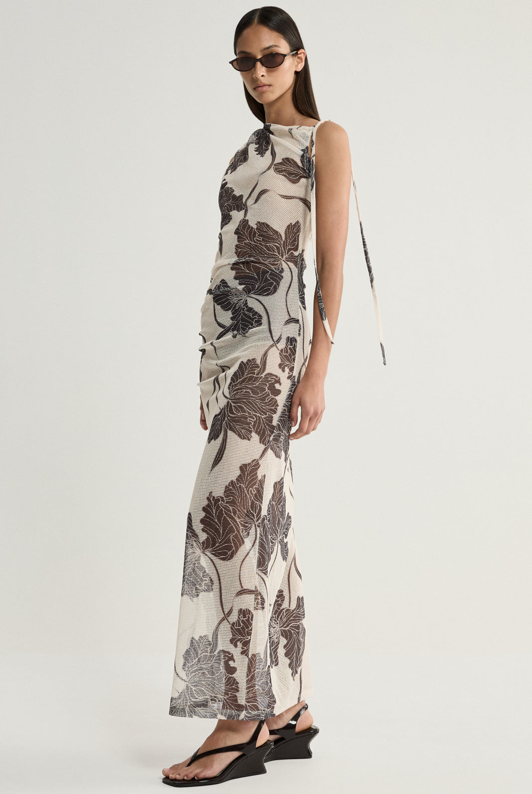 Elka Collective - Valerie Dress (Ecru Floral) Elka Collective