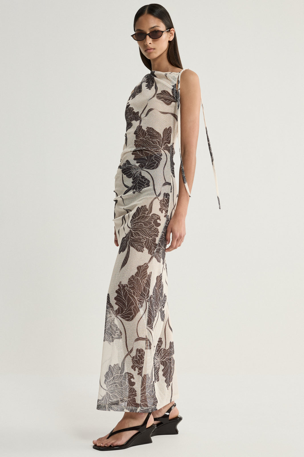 Elka Collective - Valerie Dress (Ecru Floral) Elka Collective