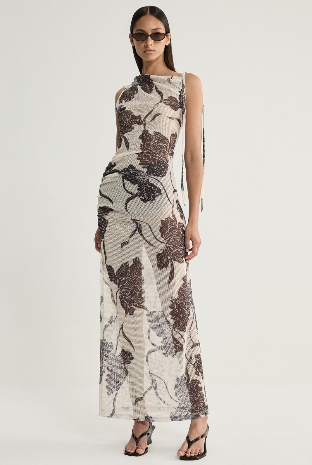 Elka Collective - Valerie Dress (Ecru Floral) Elka Collective