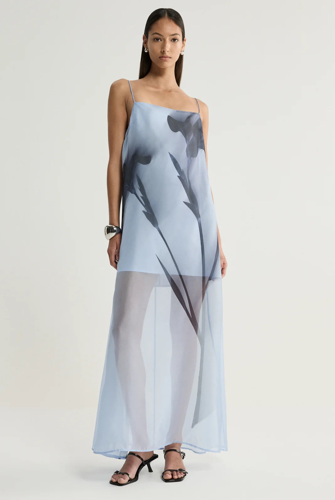 Elka Collective - Jade Dress (Blue Floral Print) Elka Collective