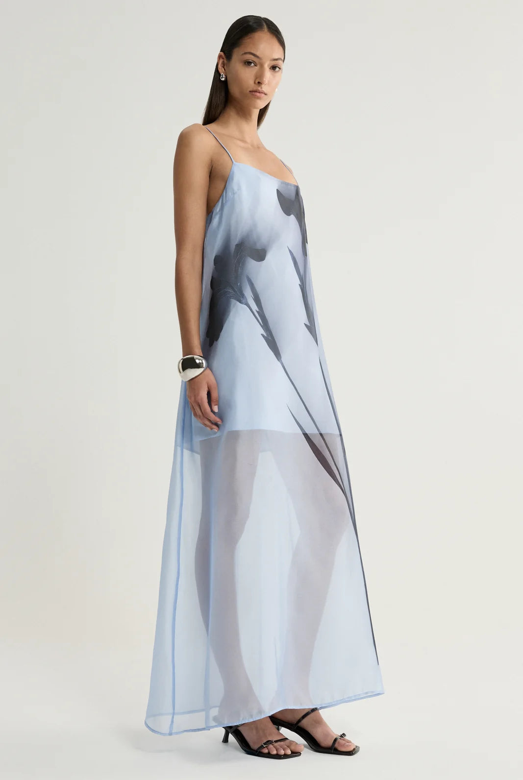 Elka Collective - Jade Dress (Blue Floral Print) Elka Collective
