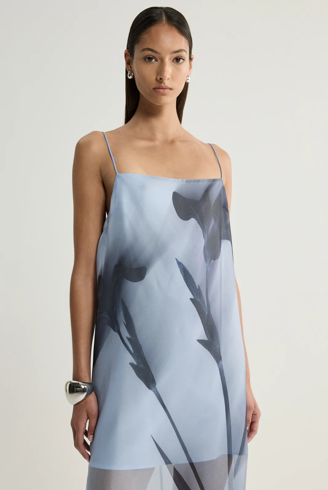 Elka Collective - Jade Dress (Blue Floral Print) Elka Collective