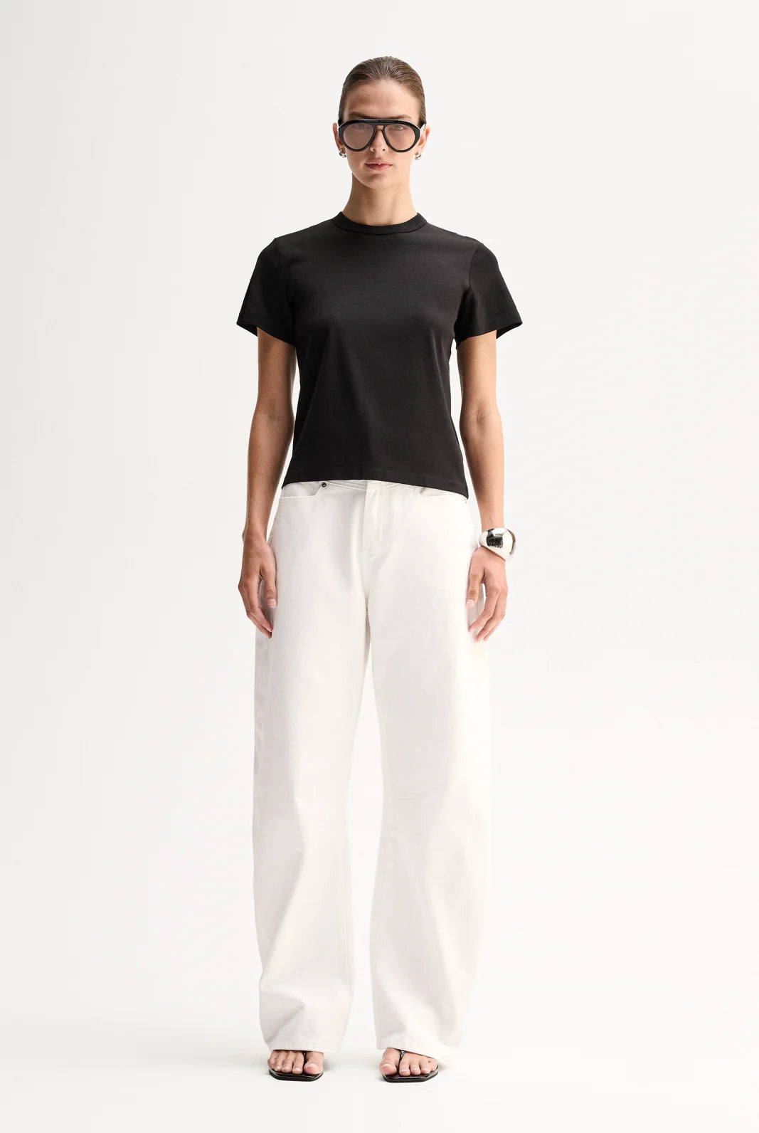 Elka Collective Zoe Tee - Black Elka Collective