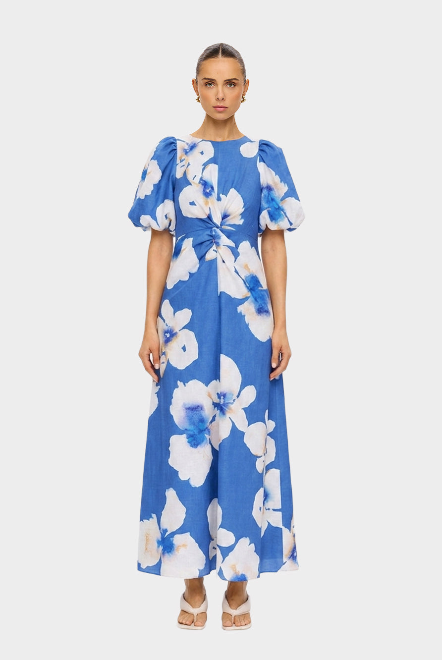 (Pre-Order) Kivari - Rowena Maxi Dress (Blue) Kivari