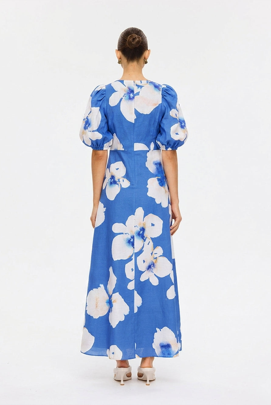 (Pre-Order) Kivari - Rowena Maxi Dress (Blue) Kivari