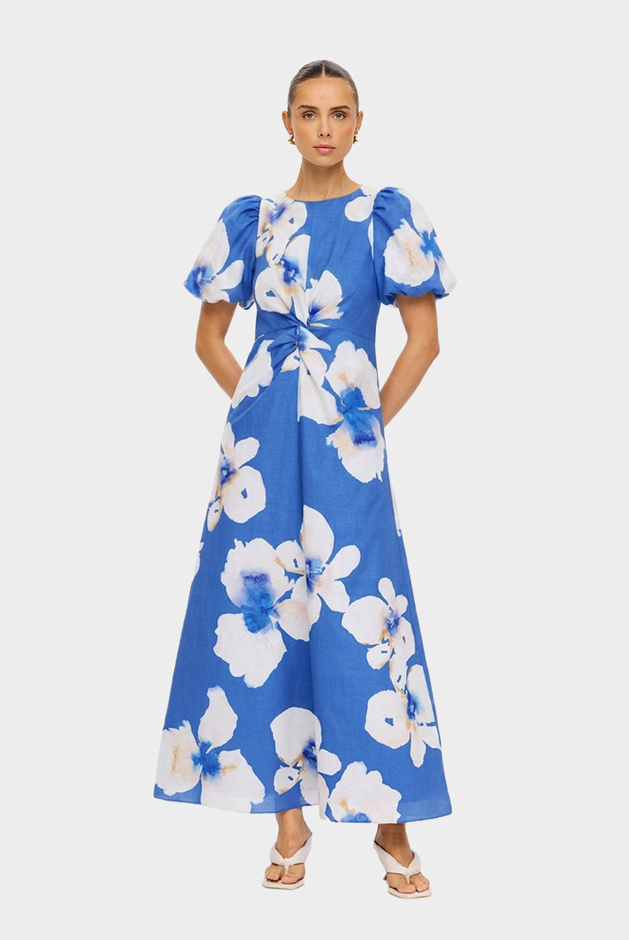 (Pre-Order) Kivari - Rowena Maxi Dress (Blue) Kivari