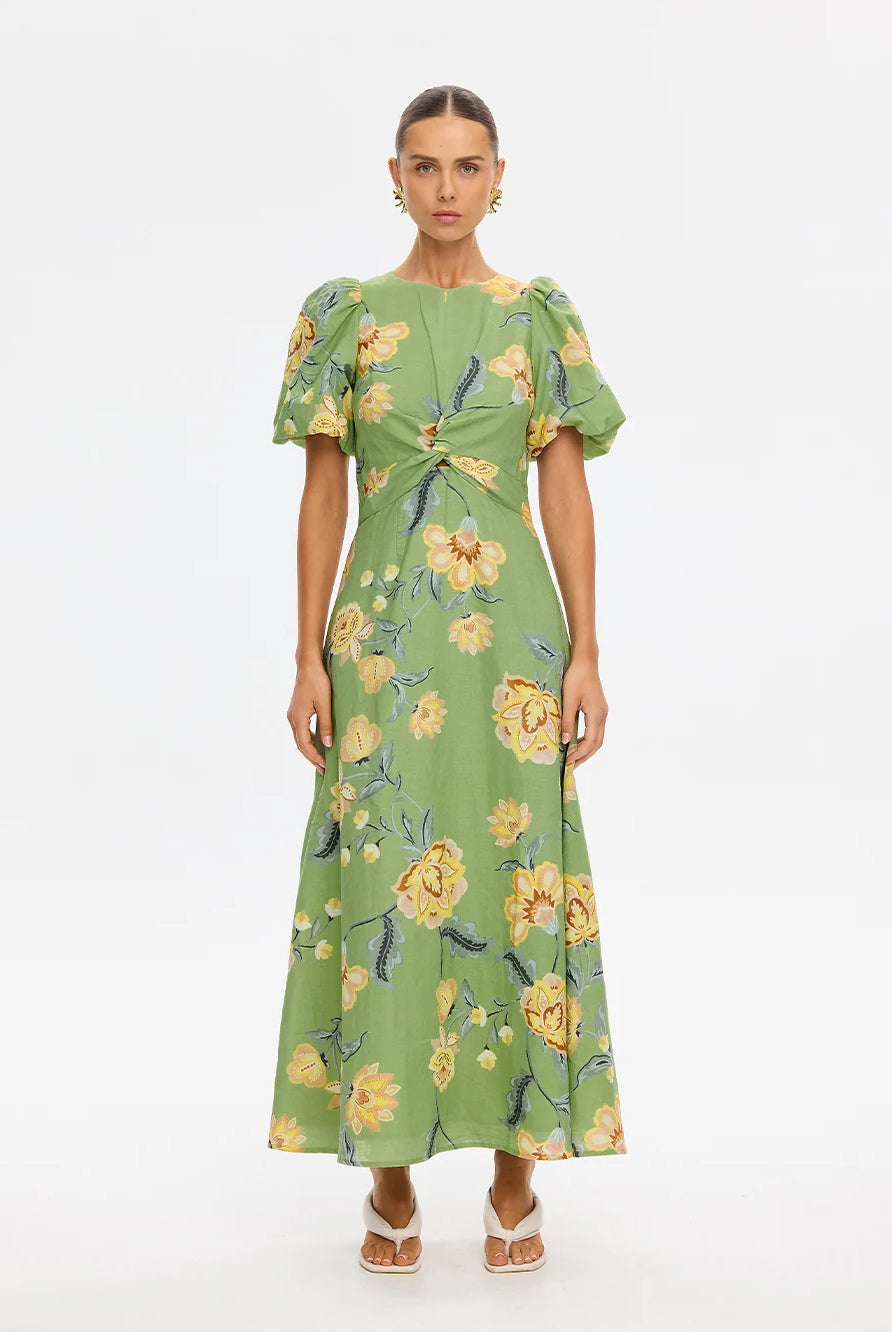 Kivari - Eve Maxi Dress (Green) Kivari