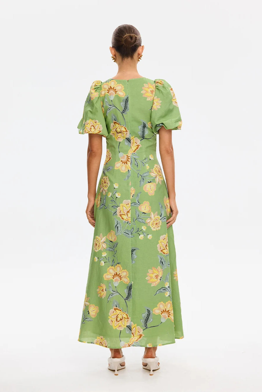 Kivari - Eve Maxi Dress (Green) Kivari