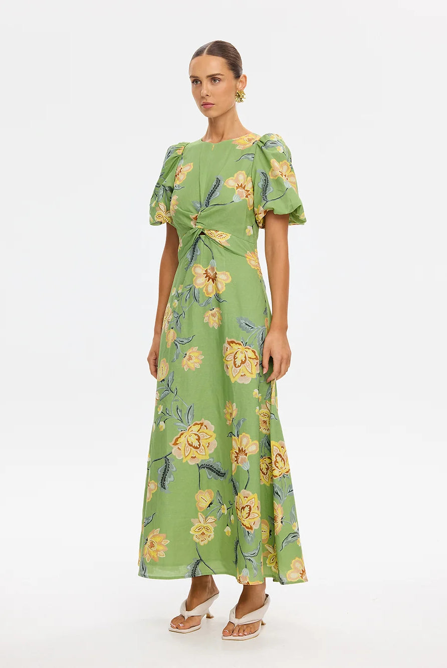 Kivari - Eve Maxi Dress (Green) Kivari