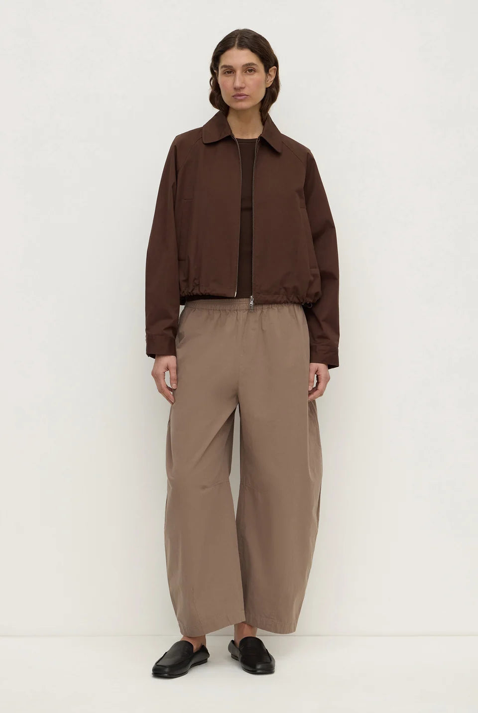Assembly Label - Elaine Cotton Pant (Dark Sand) Assembly Label