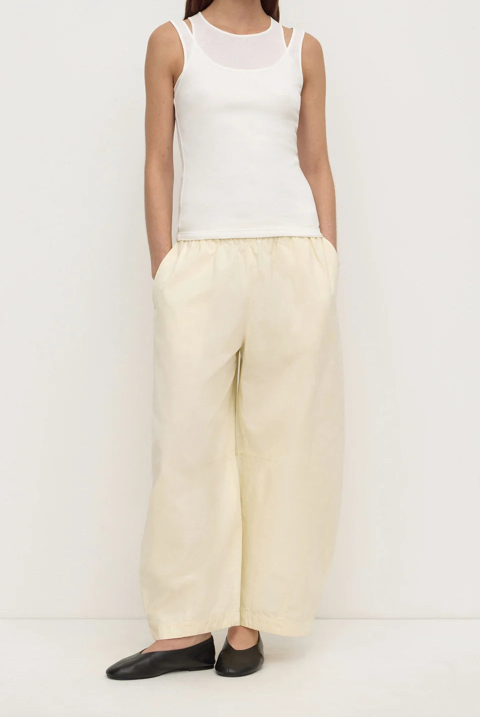 Assembly Label - Lola Barrel Pant (Vanilla) Assembly Label