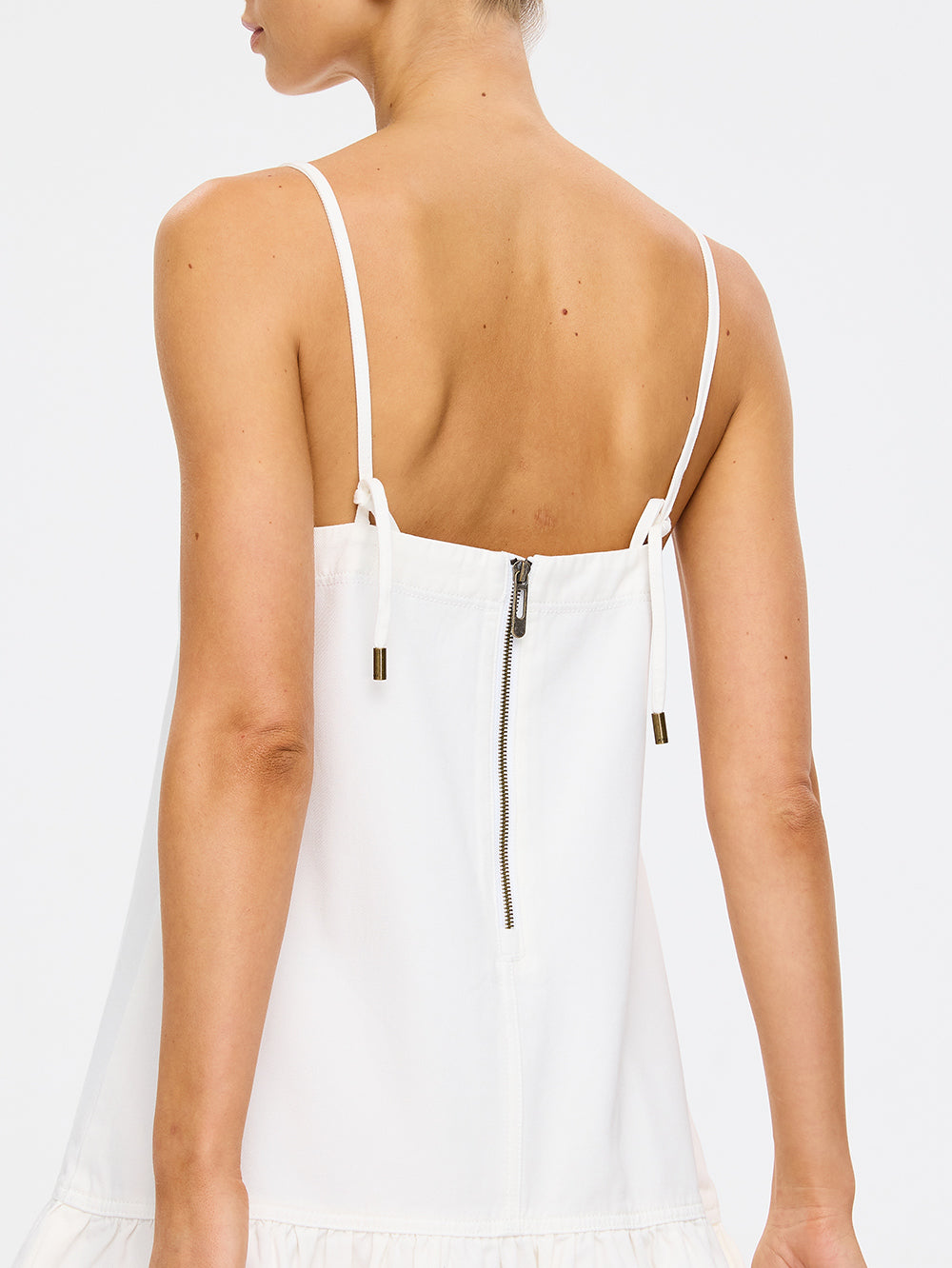 Kivari - Emilie Denim Dress (White) Kivari