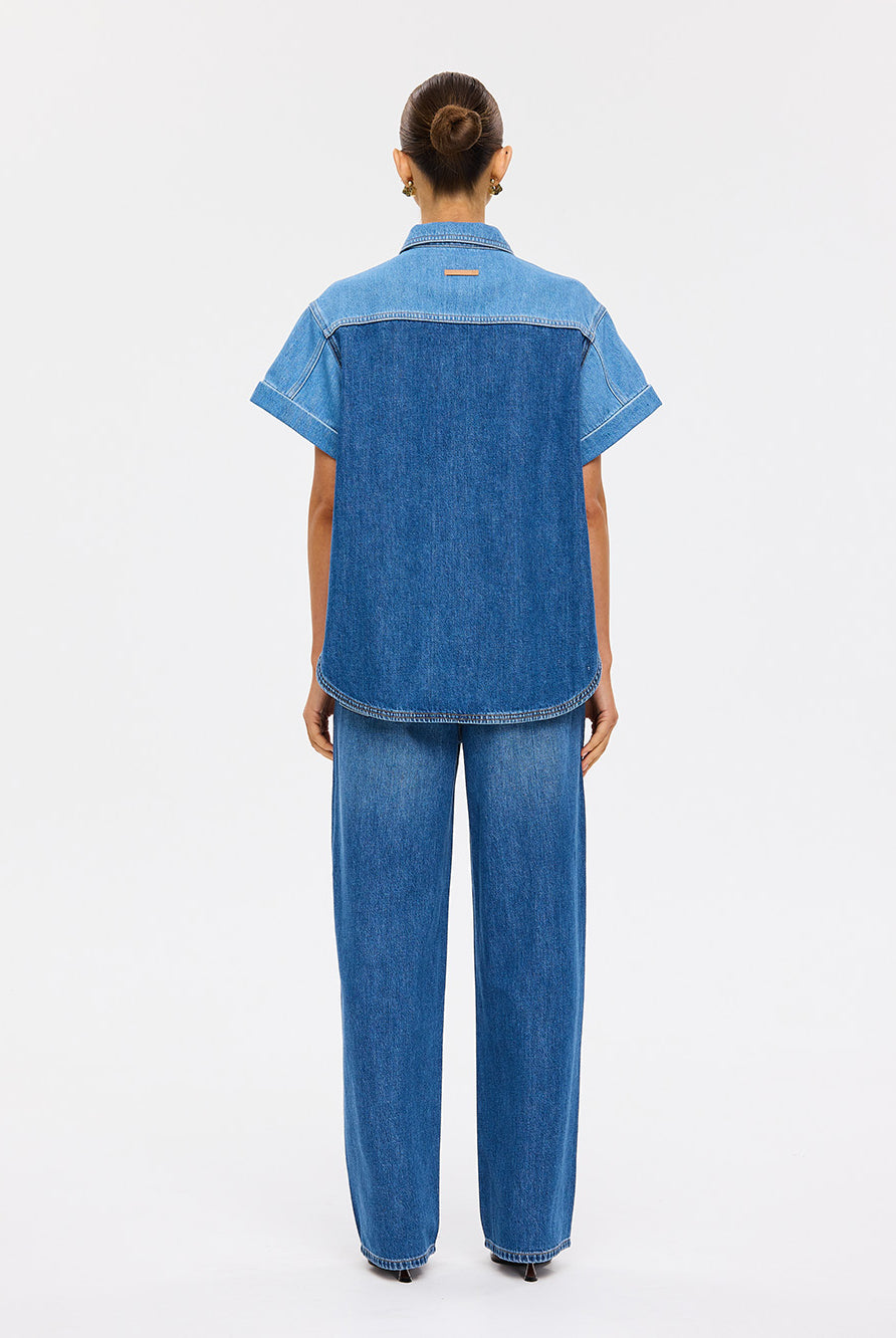 (Pre-Order) Kivari - Coralie Denim Shirt Kivari