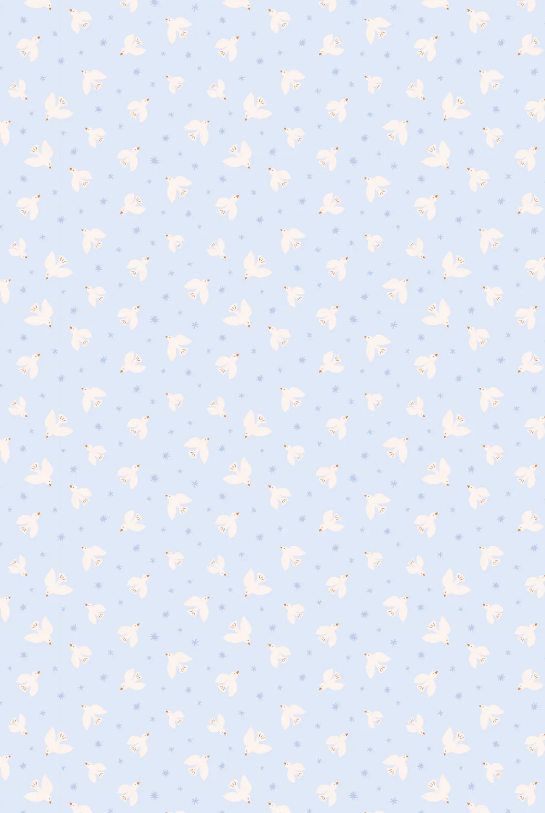 Fox & Fallow - Organic Muslin Wrap (Pink Doves) Fox & Fallow