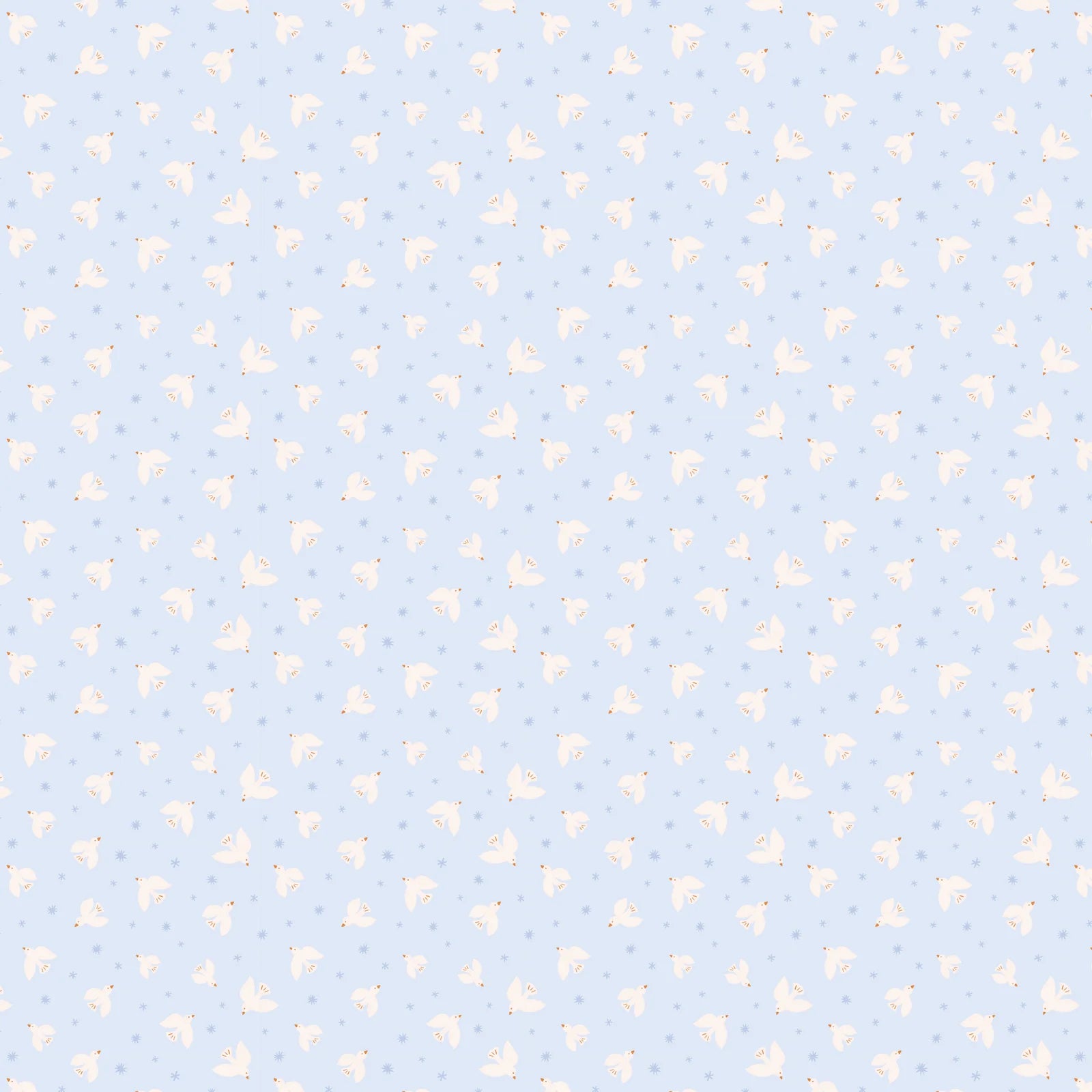 Fox & Fallow - Organic Muslin Wrap (Pink Doves) Fox & Fallow