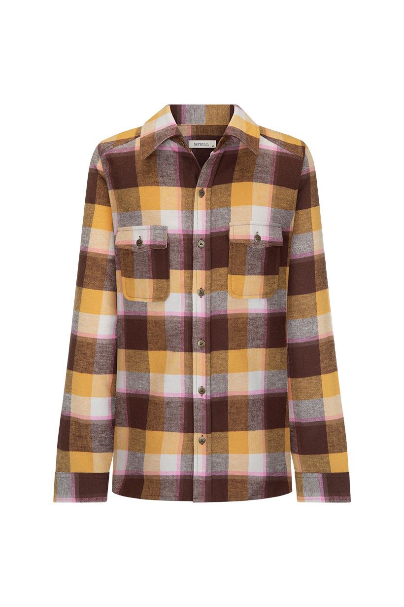 Spell Maverick Flannel - Apricot Blossom Spell