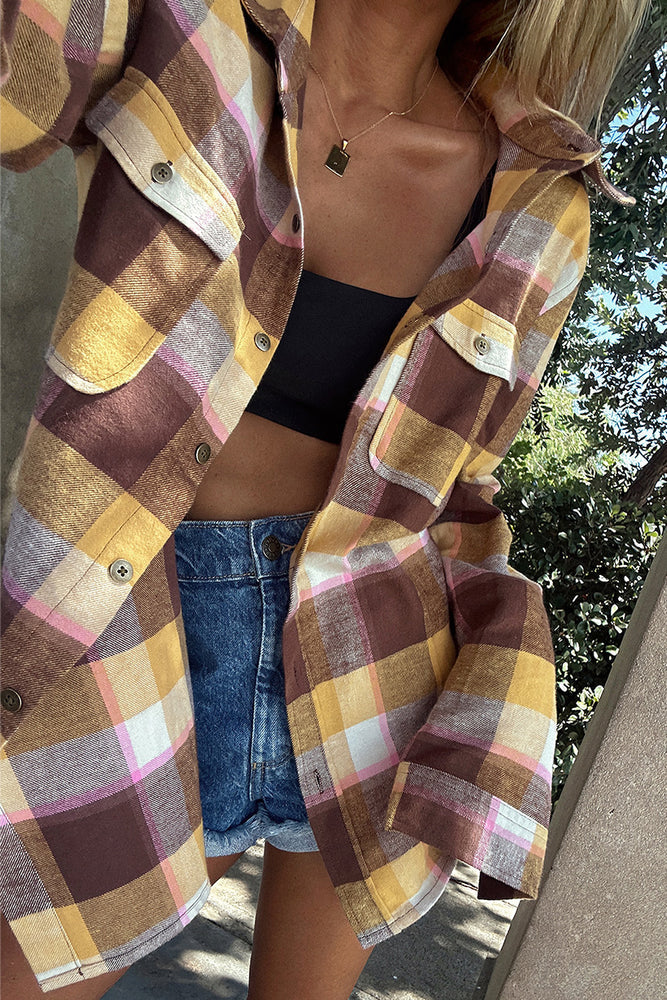 Spell Maverick Flannel - Apricot Blossom Spell
