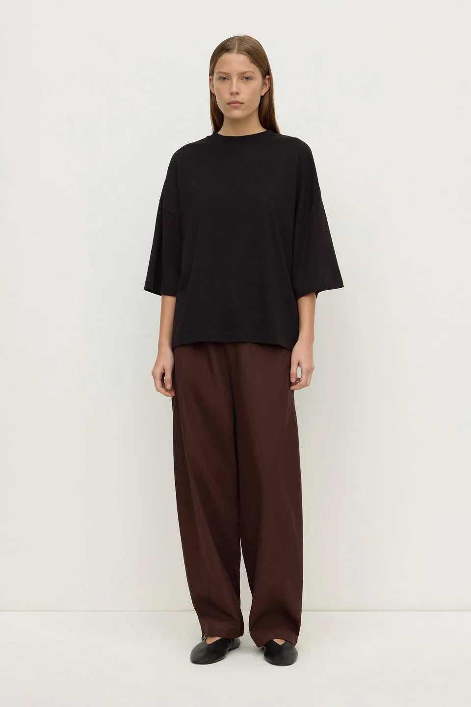 Assembly Label - Max Cotton Oversized Tee (Black) Assembly Label
