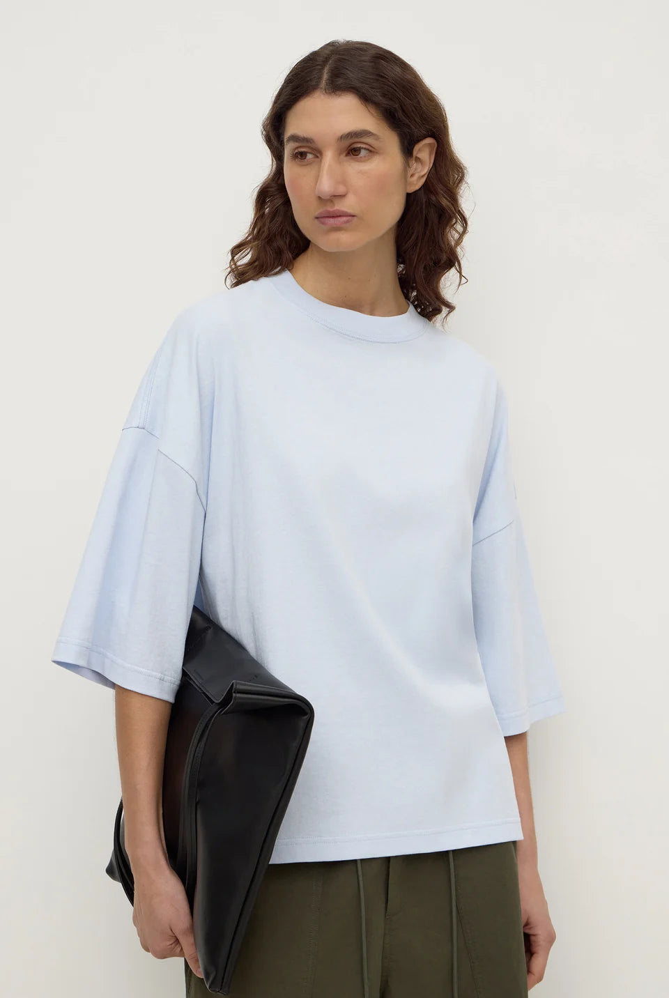 Assembly Label - Max Cotton Oversized Tee (Powder Blue) Assembly Label