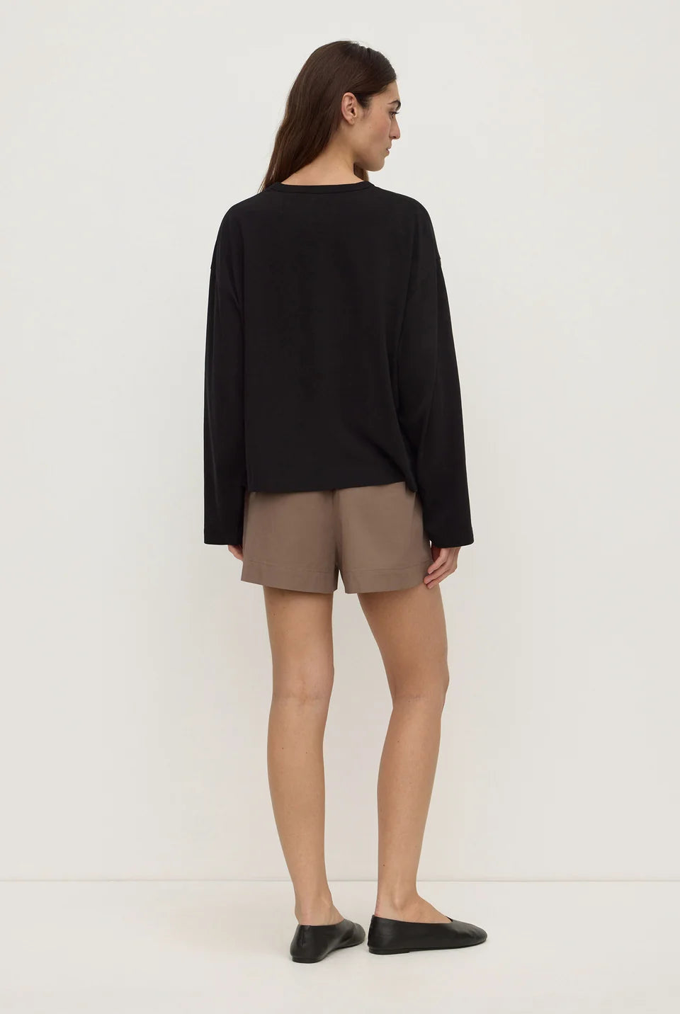 Assembly Label - Micha Poplin Short (Dark Sand) Assembly Label
