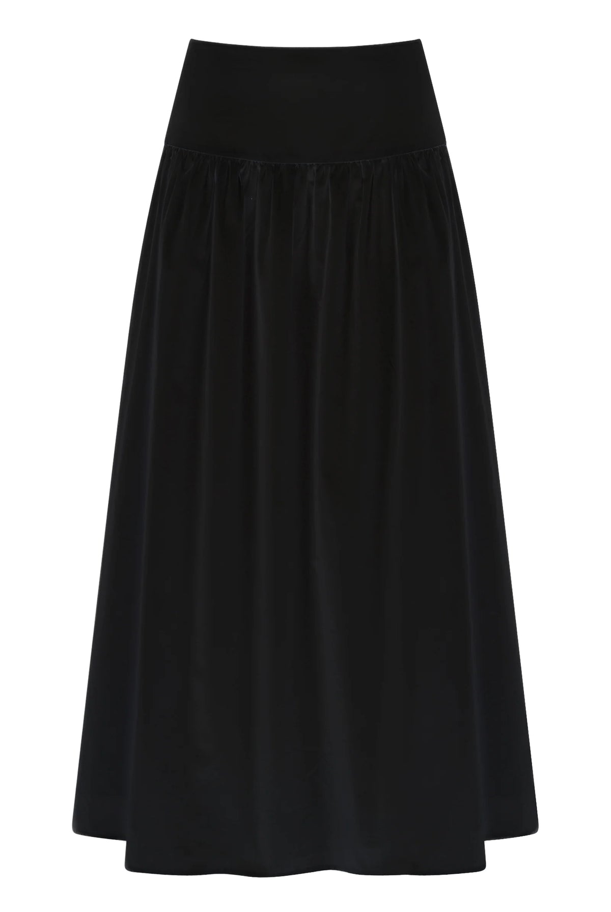 Nude Lucy - Greta Poplin Skirt (Black) Nude Lucy