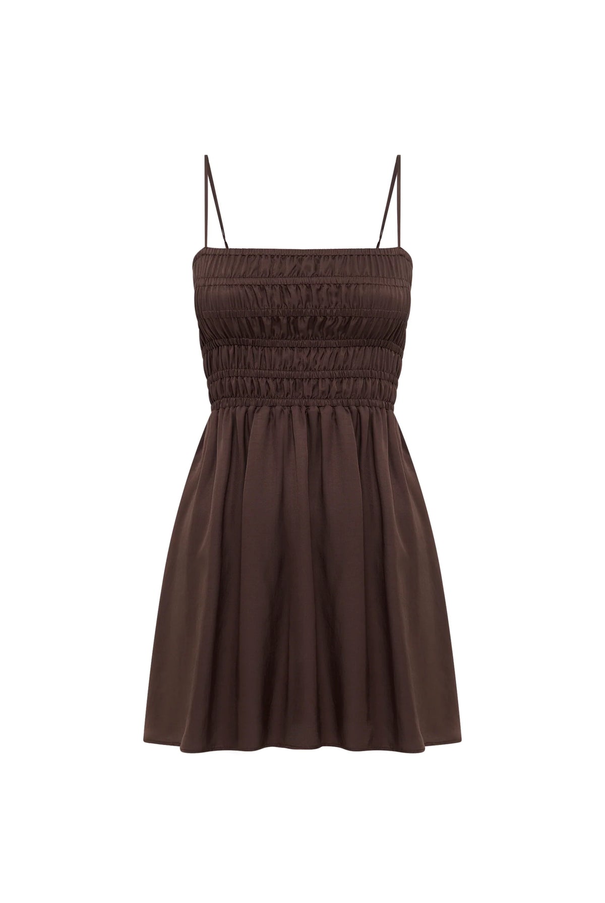 Nude Lucy - Jaslynn Mini Dress (Chocolate) Nude Lucy