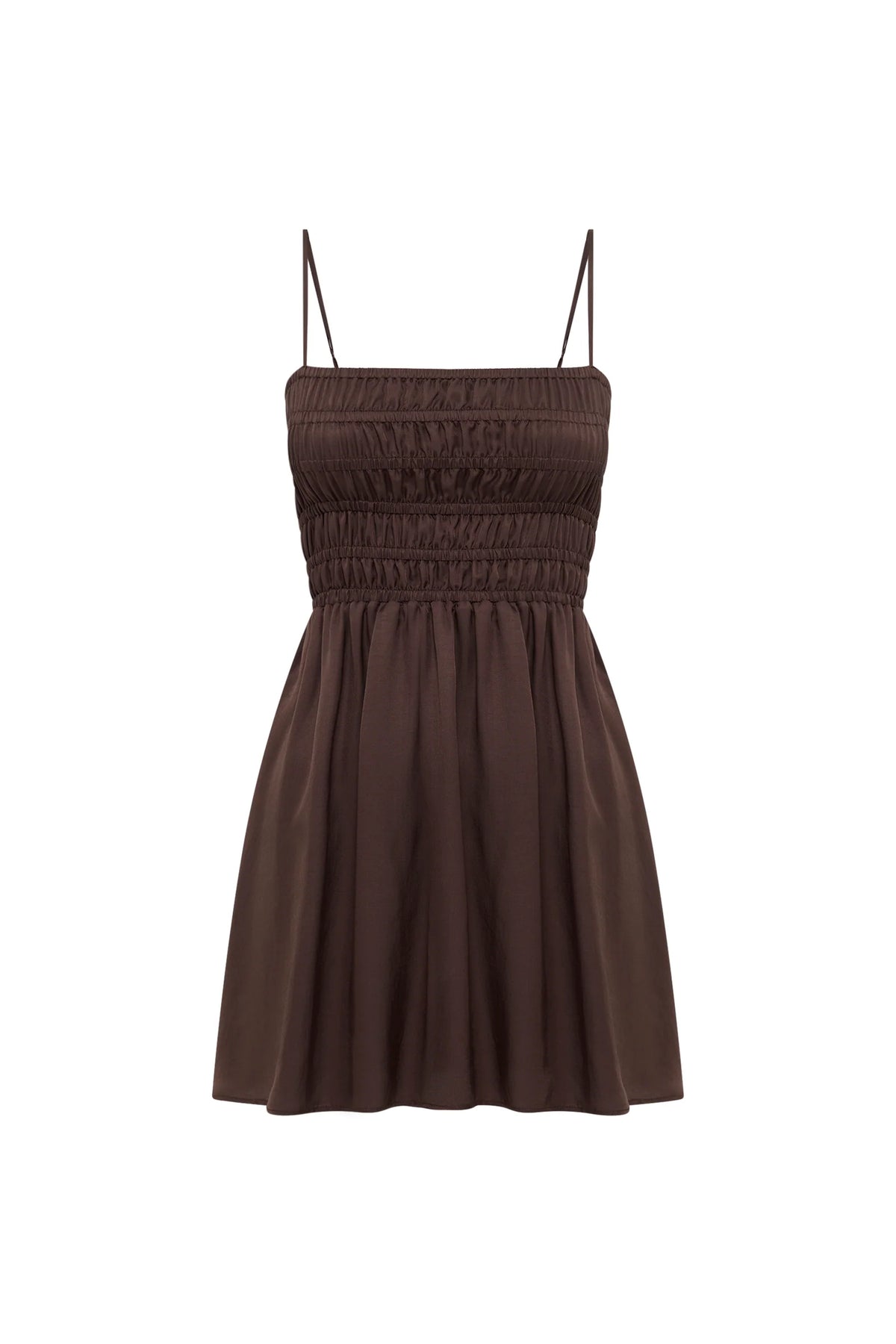 Nude Lucy - Jaslynn Mini Dress (Chocolate) Nude Lucy