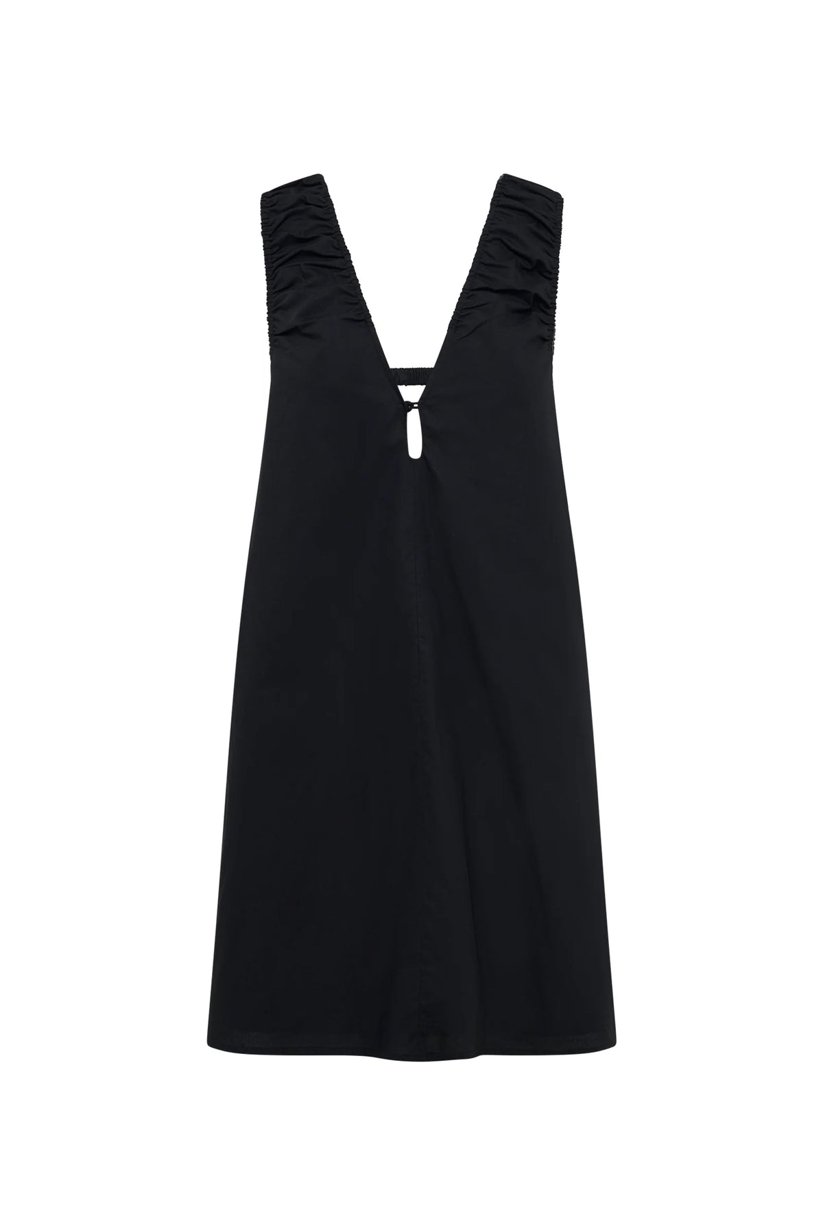 Nude Lucy - Cerie Poplin Mini Dress (Black) Nude Lucy