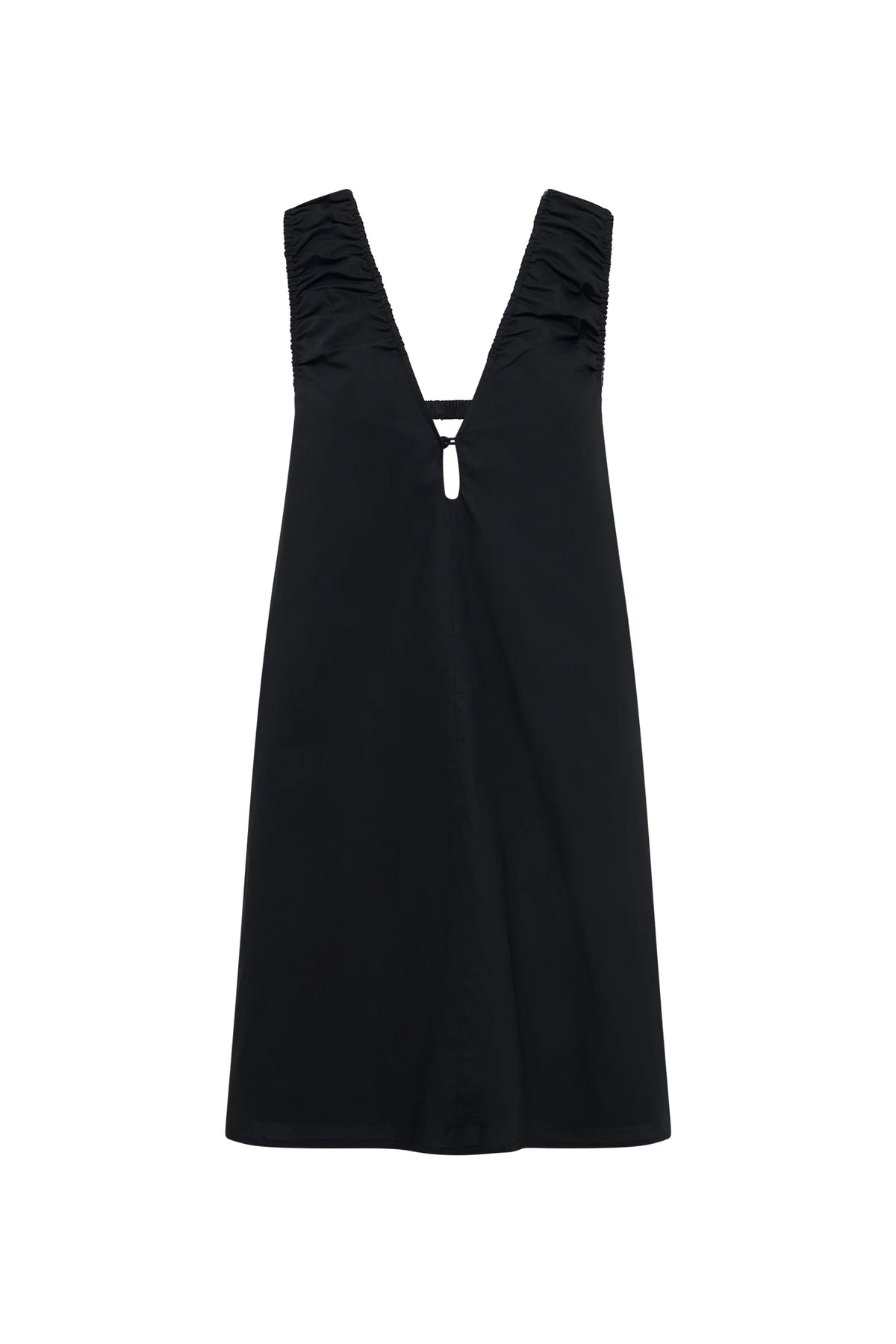Nude Lucy - Cerie Poplin Mini Dress (Black) Nude Lucy