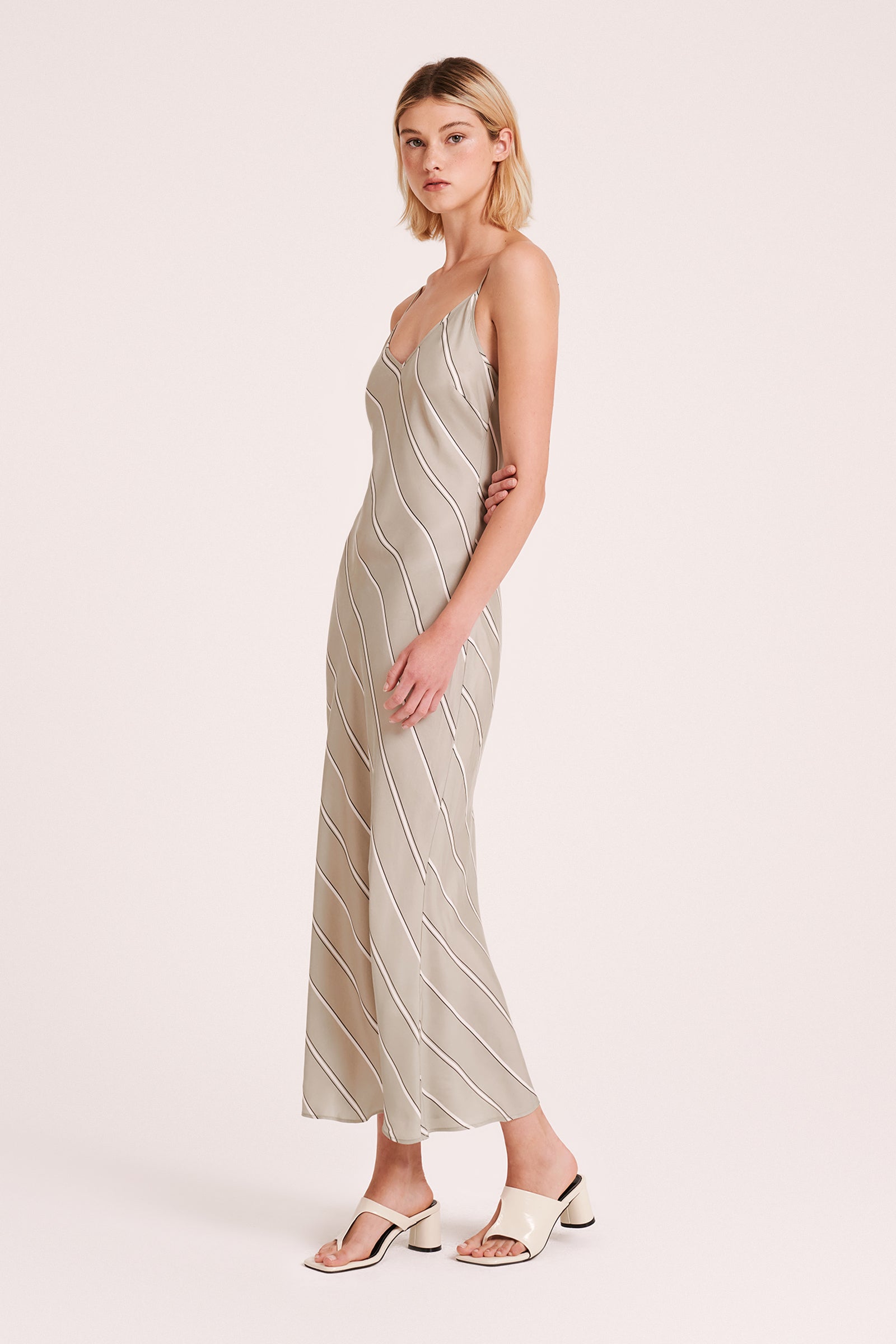 Nude Lucy Noosha Cupro Dress - Ramone Nude Lucy
