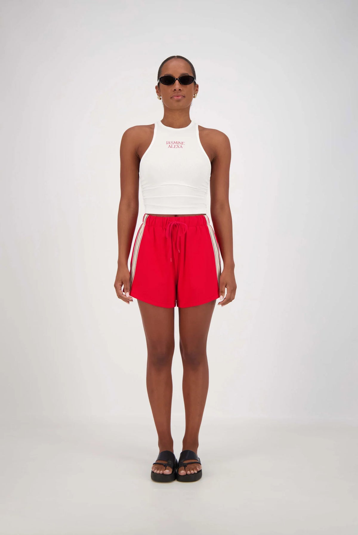 Jasmine Alexa - Panarea Shorts (Red) Jasmine Alexa