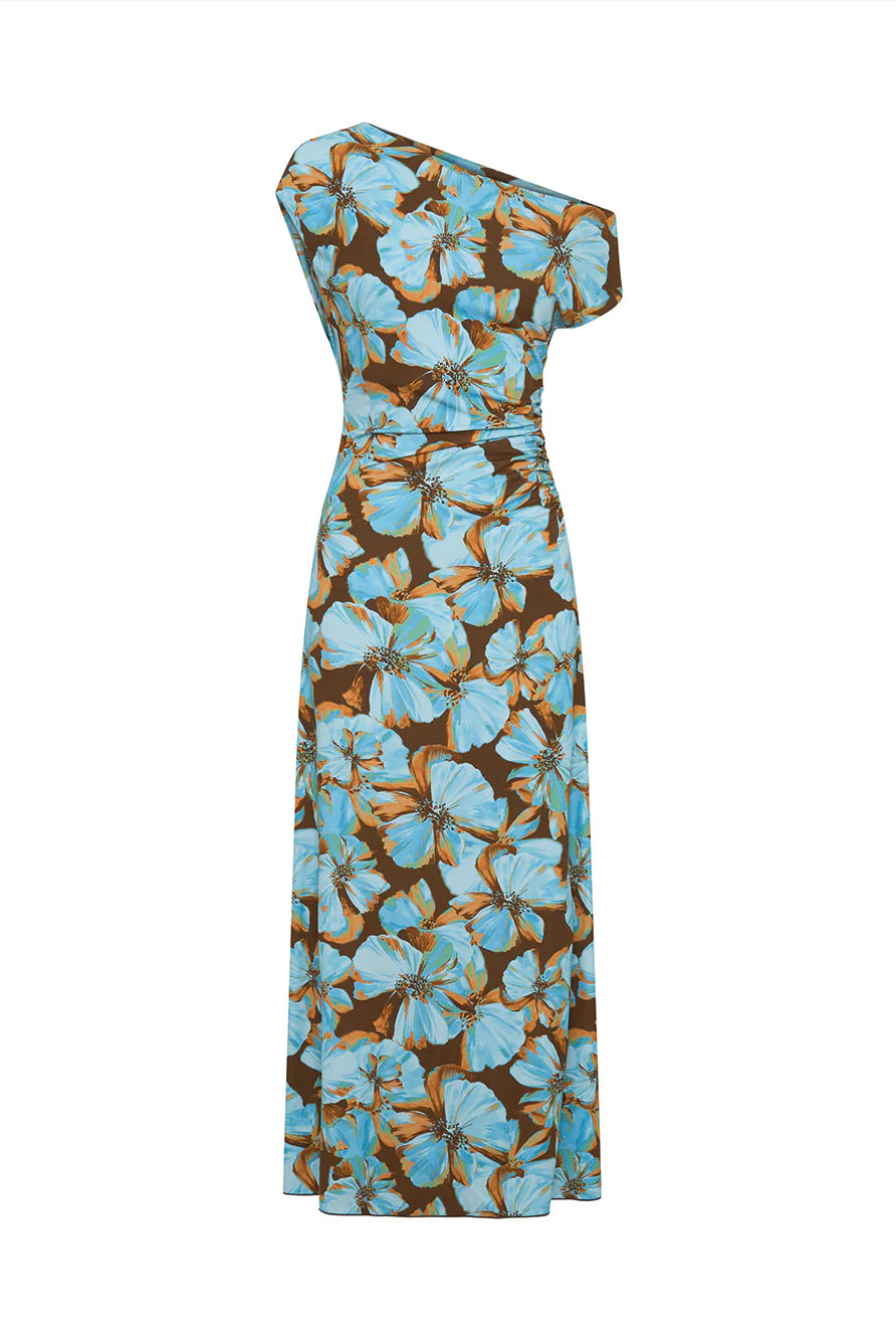 Kivari - Nieve Jersey Maxi Dress (Blue) Kivari