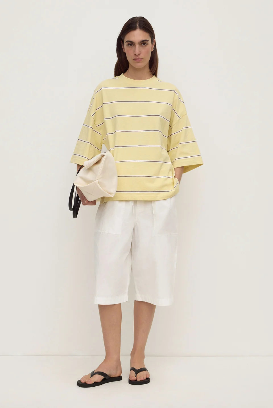Assembly Label - Nora Stripe Oversized Tee (Rind Stripe) Assembly Label