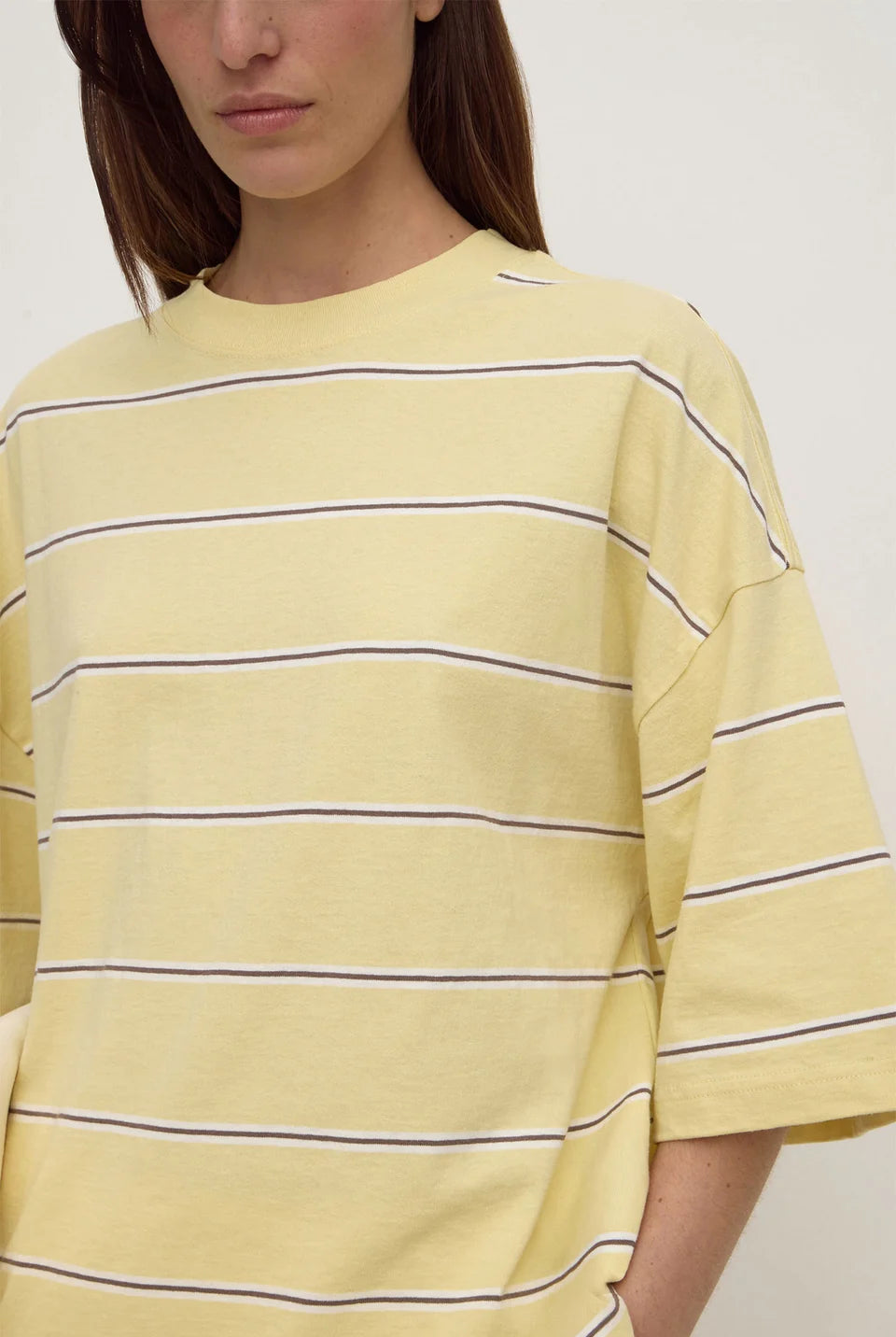 Assembly Label - Nora Stripe Oversized Tee (Rind Stripe) Assembly Label