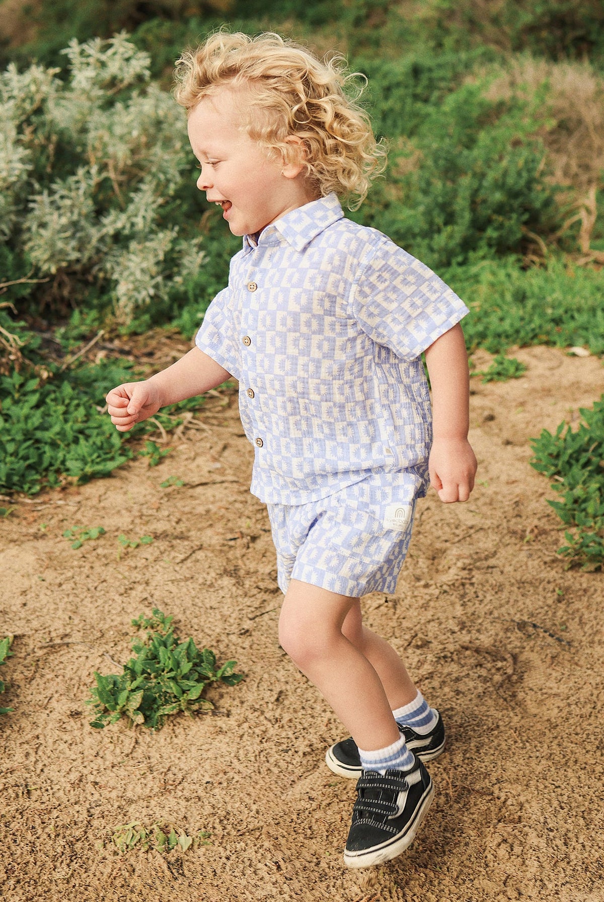 KYND Baby - Woven Short (Blue Sunrise) KYND Baby
