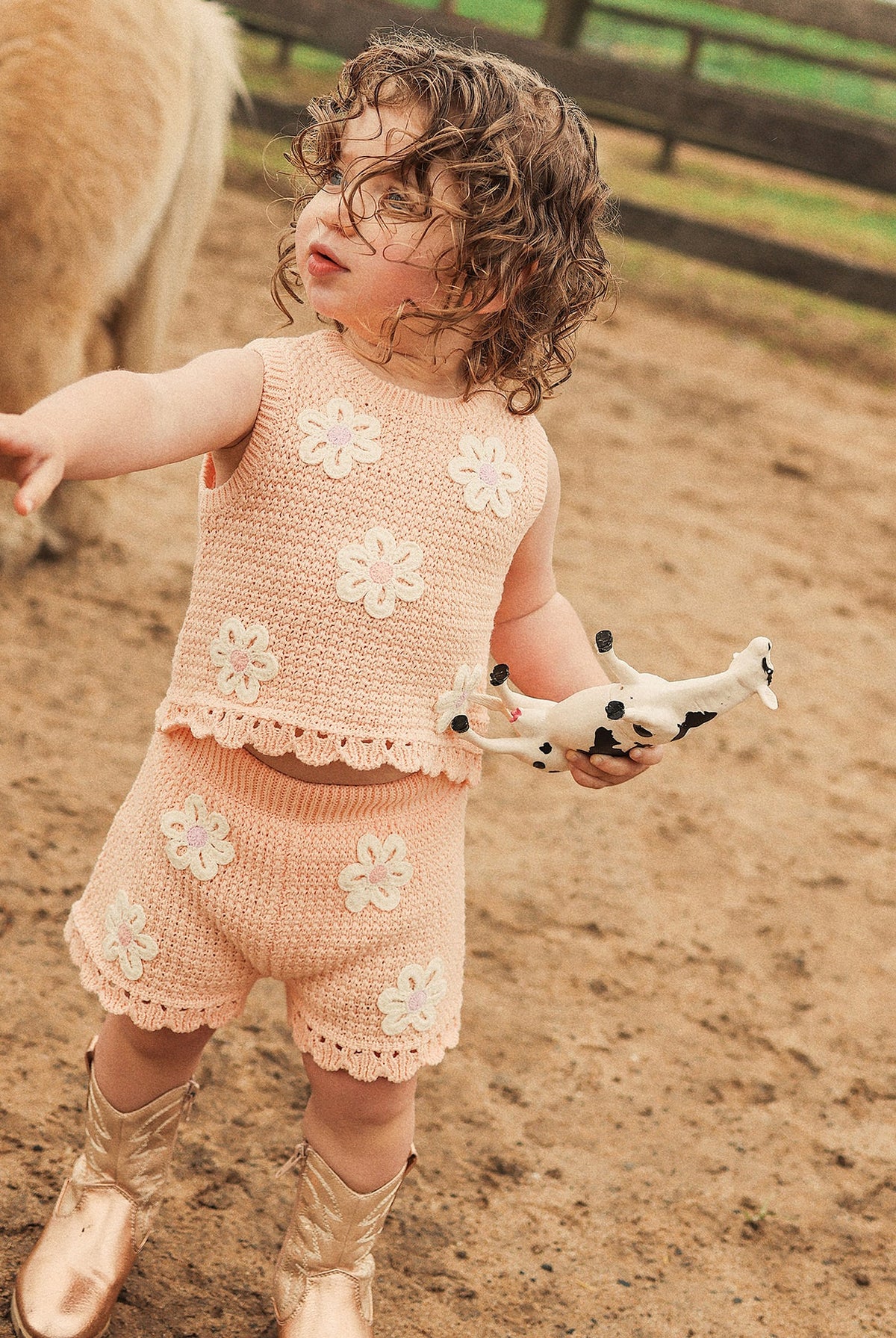 KYND Baby - Crochet Top (Blooms) KYND Baby