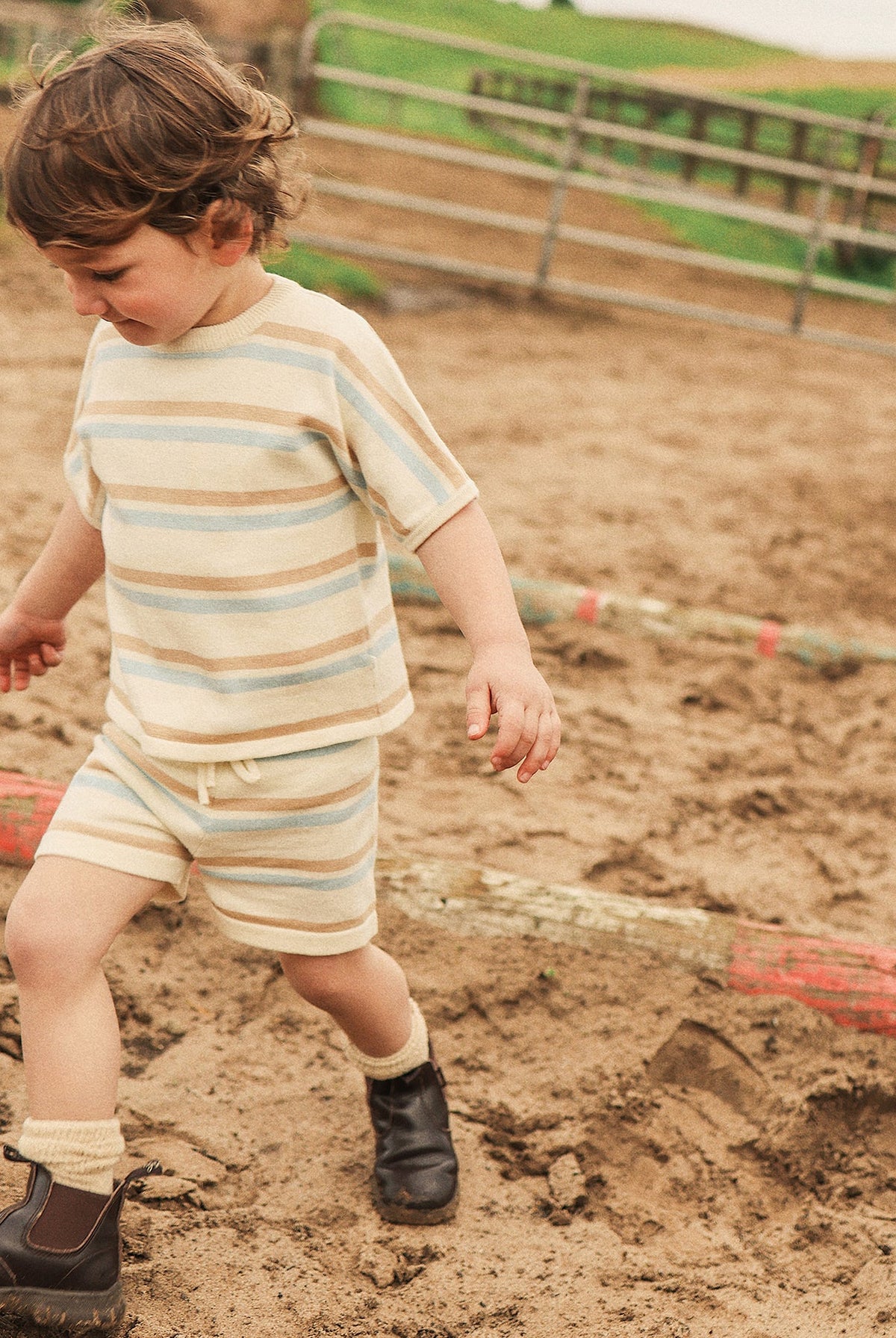 KYND Baby - Knit Short (Stripe) KYND Baby