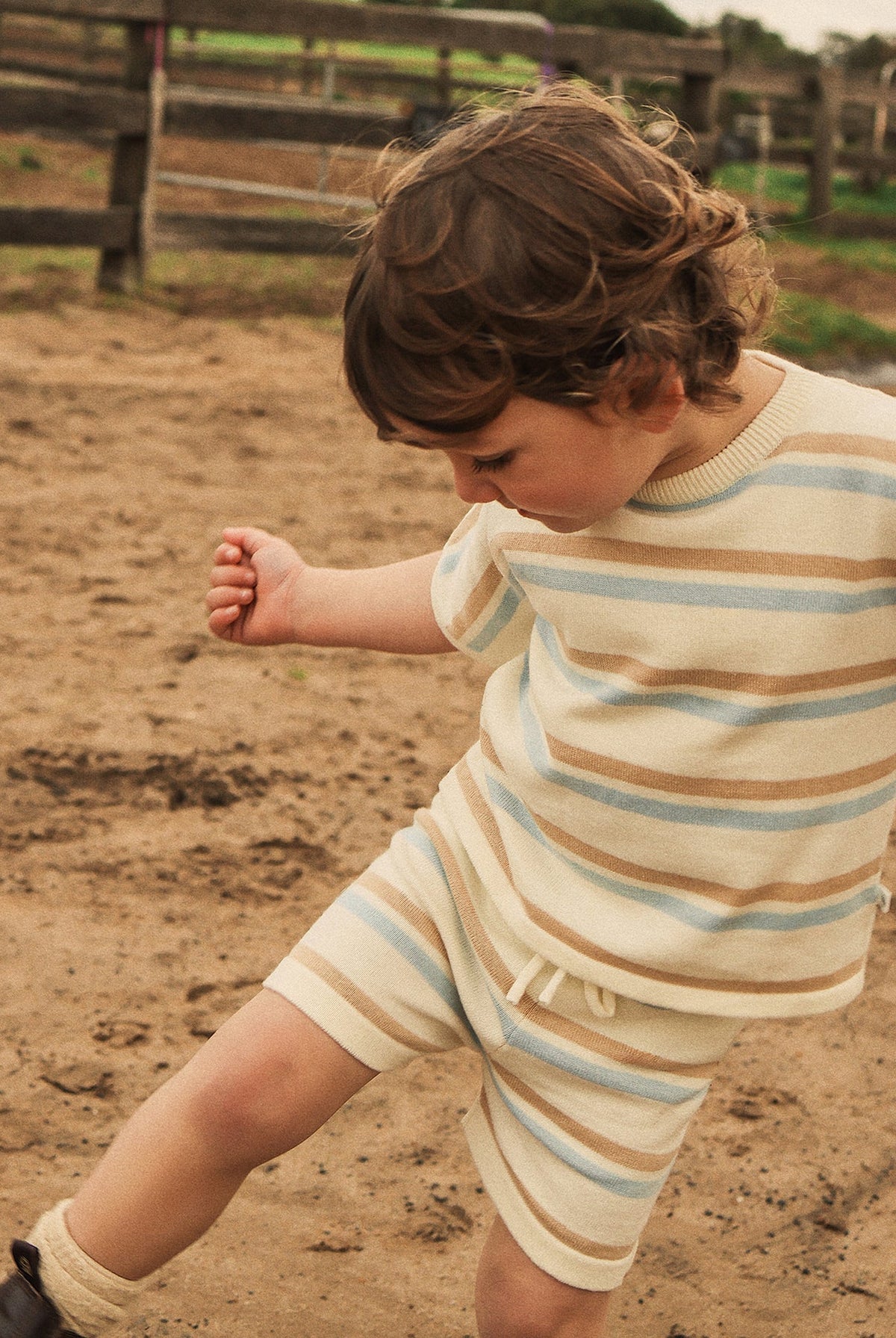 KYND Baby - Knit Short (Stripe) KYND Baby