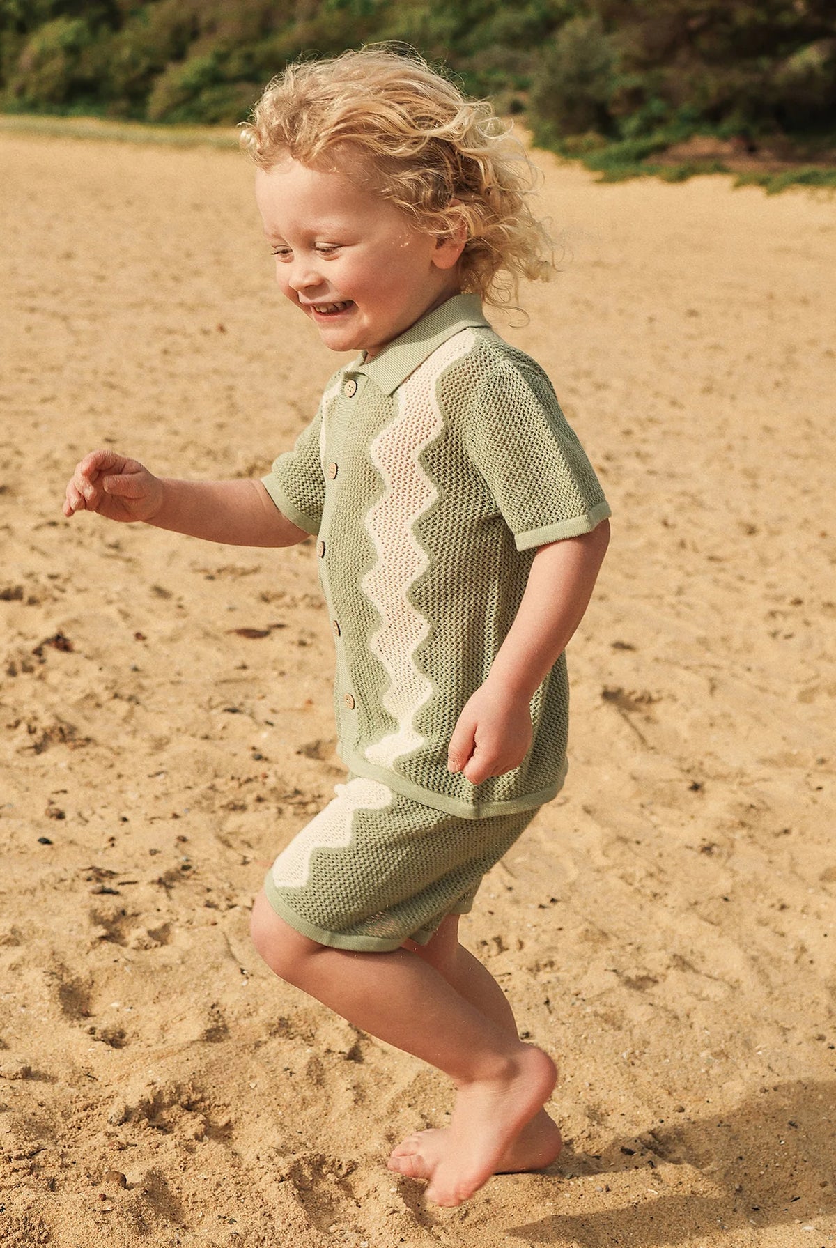 KYND Baby - Knit Shirt (Sage) KYND Baby