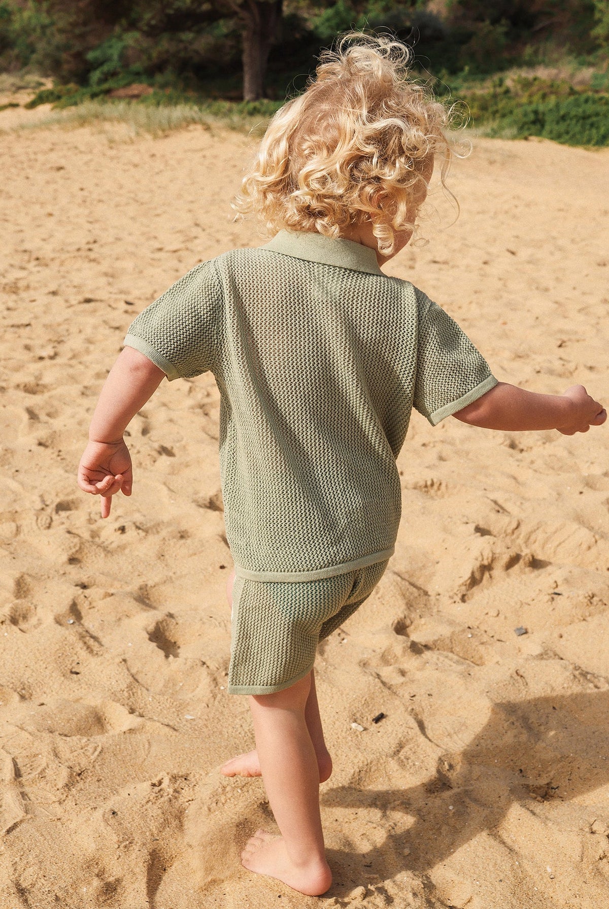 KYND Baby - Knit Shirt (Sage) KYND Baby