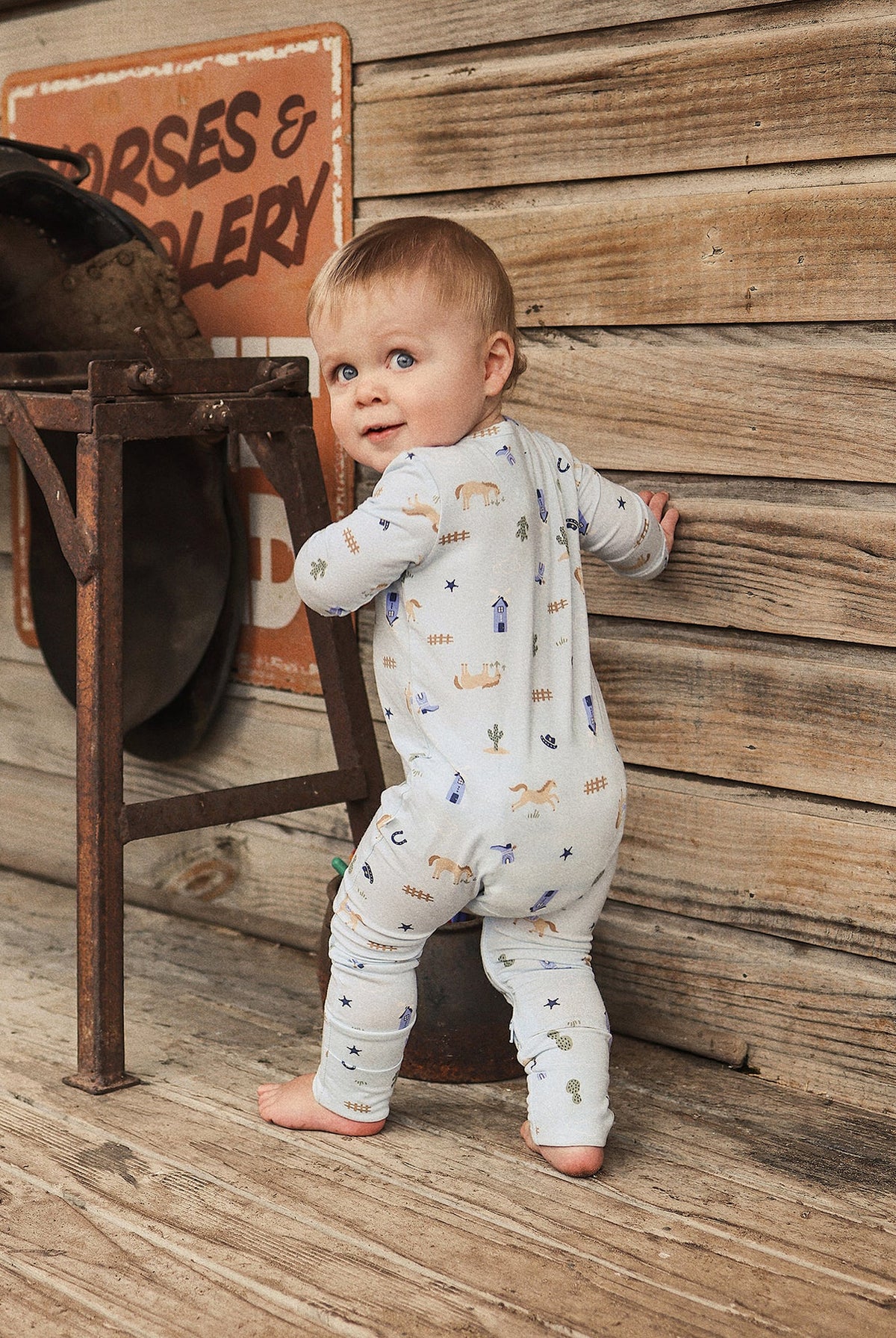 Kynd Baby - Essential Onesie (Country Blue) KYND Baby