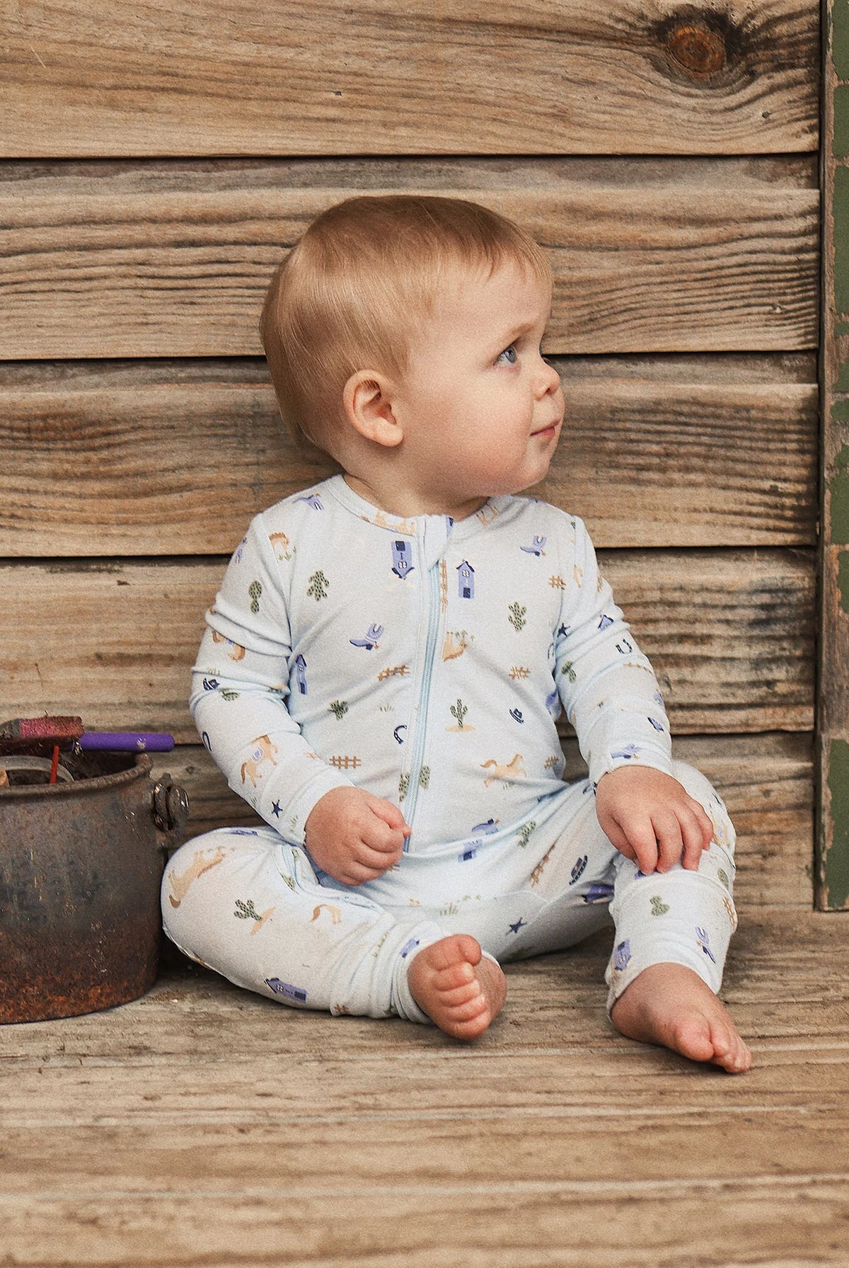 Kynd Baby - Essential Onesie (Country Blue) KYND Baby